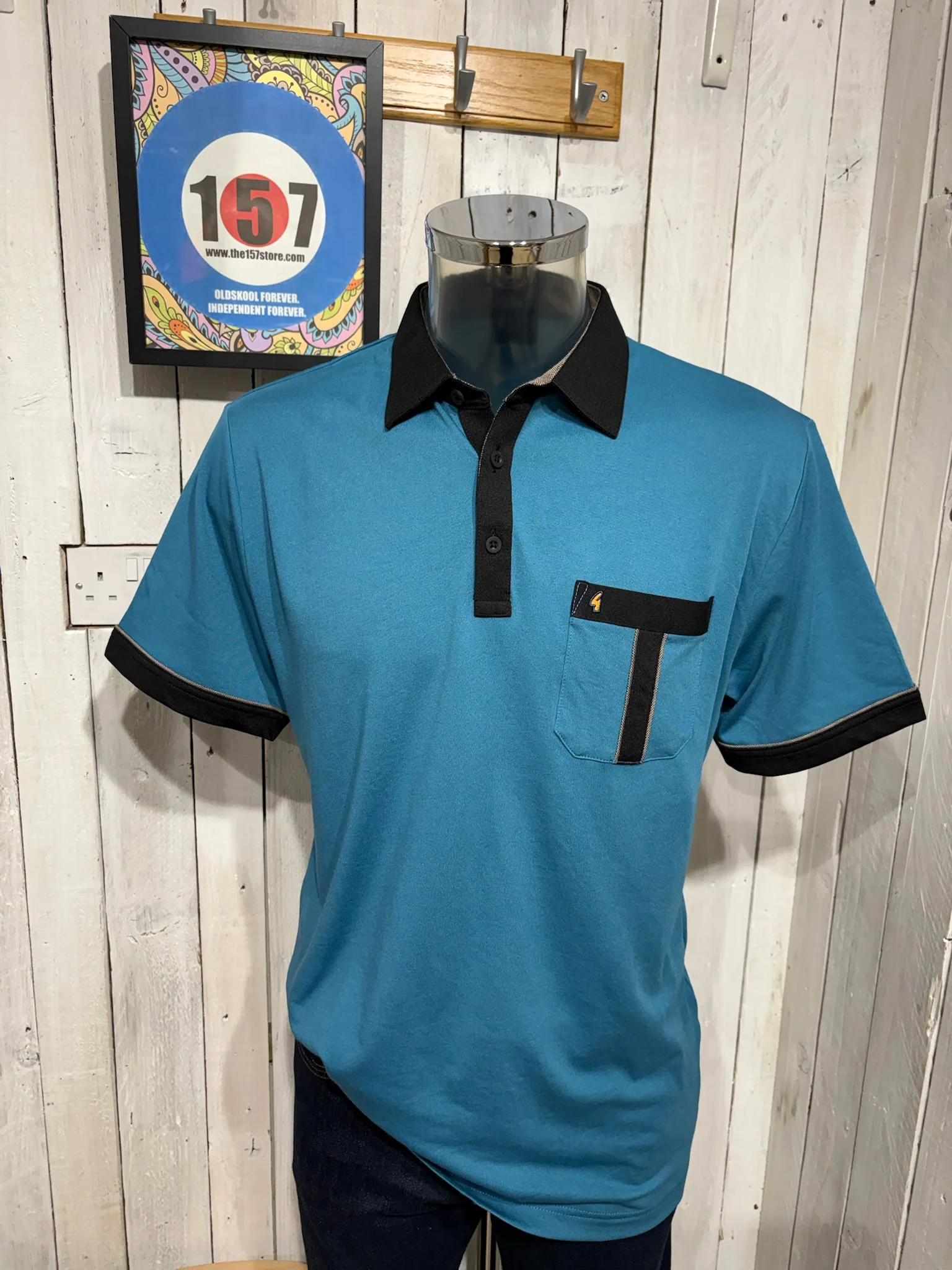 Gabicci Regular Fit X10 Polo - Teal