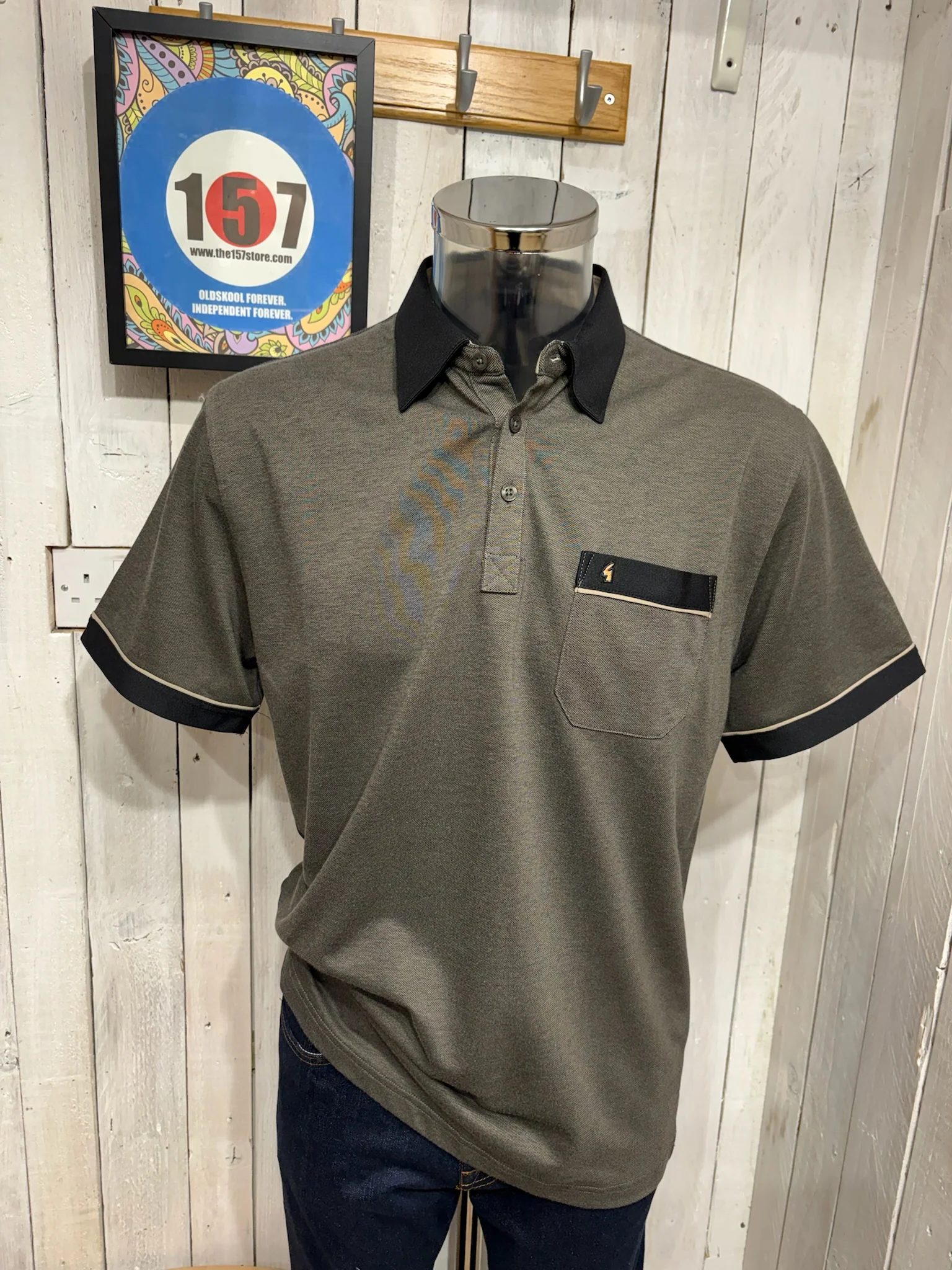 Gabicci Regular Fit X11 Polo - Ivy