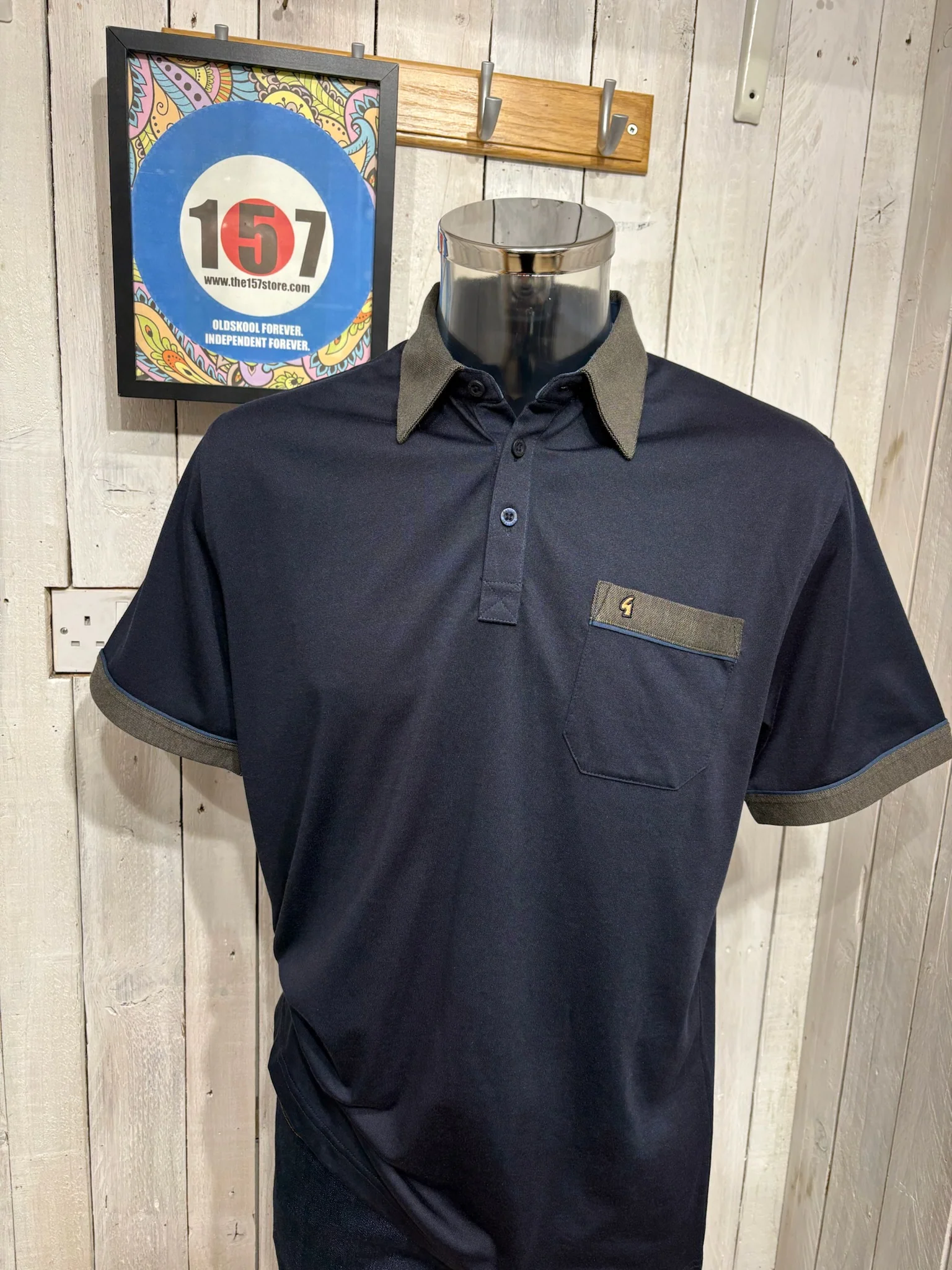 Gabicci Regular Fit X11 Polo - Navy