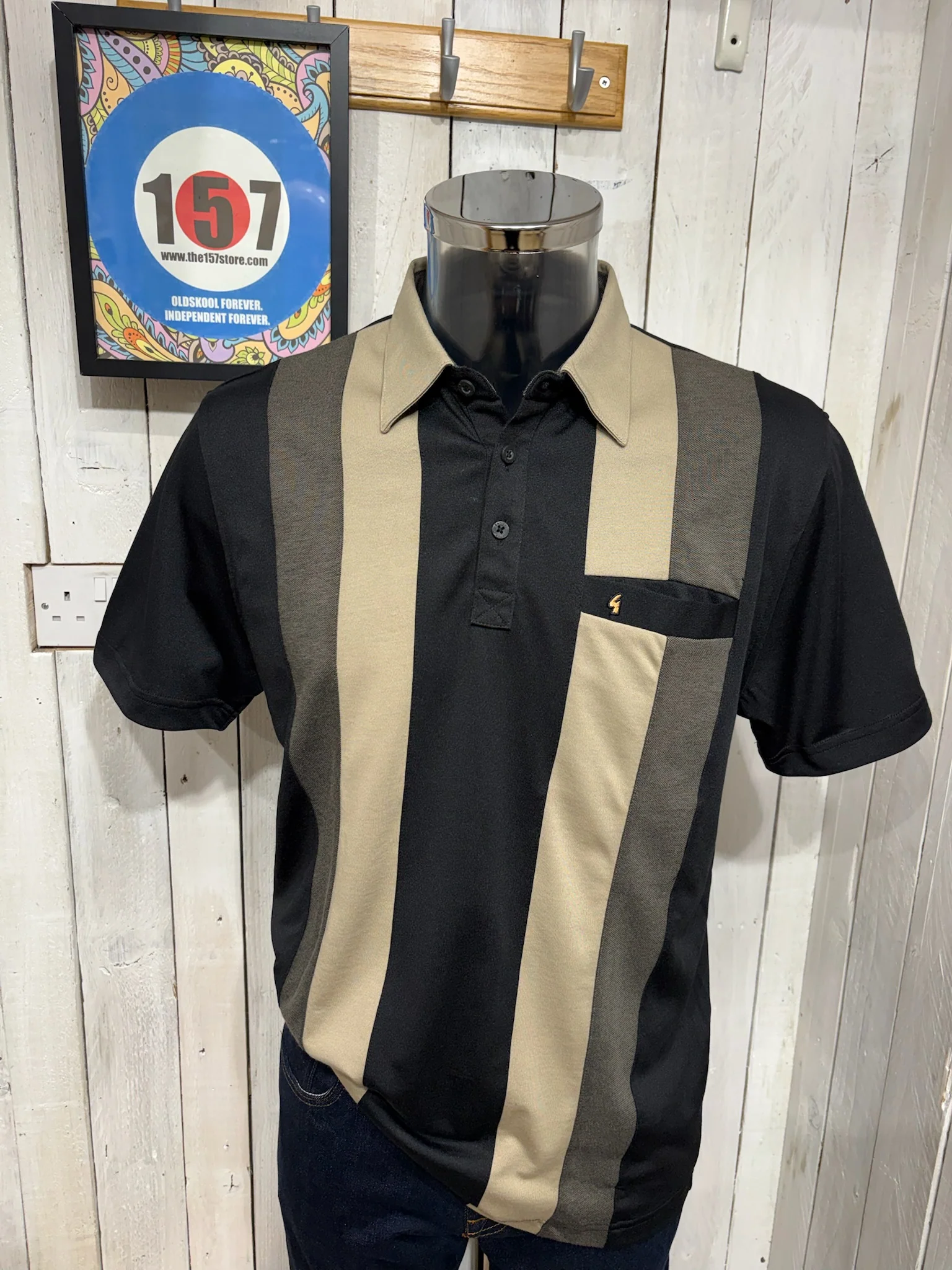 Gabicci Regular Fit X12 Polo - Black