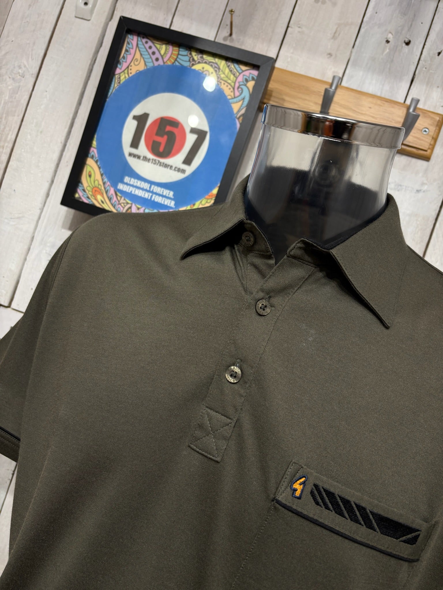 Gabicci Regular Fit X14 Polo - Ivy - Image 2