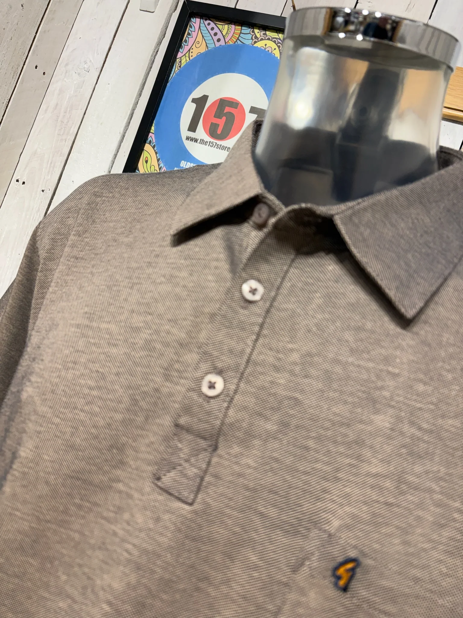Gabicci Regular Fit Z17 Polo - Granola - Image 2