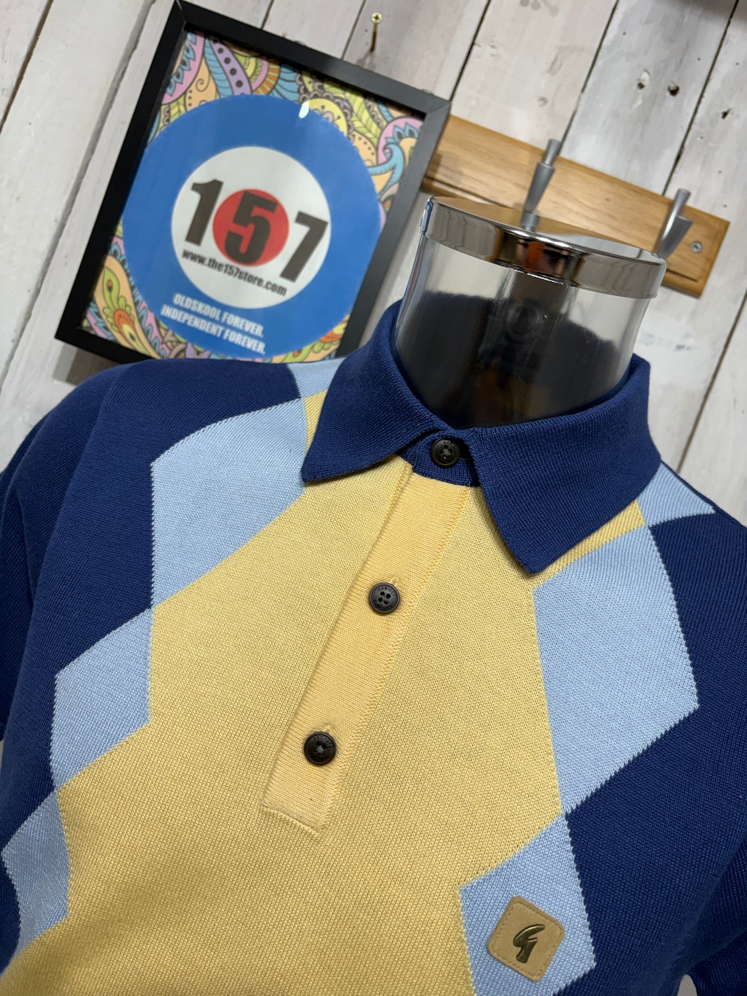 Gabicci Vintage Bond Knit - Delft - Image 2