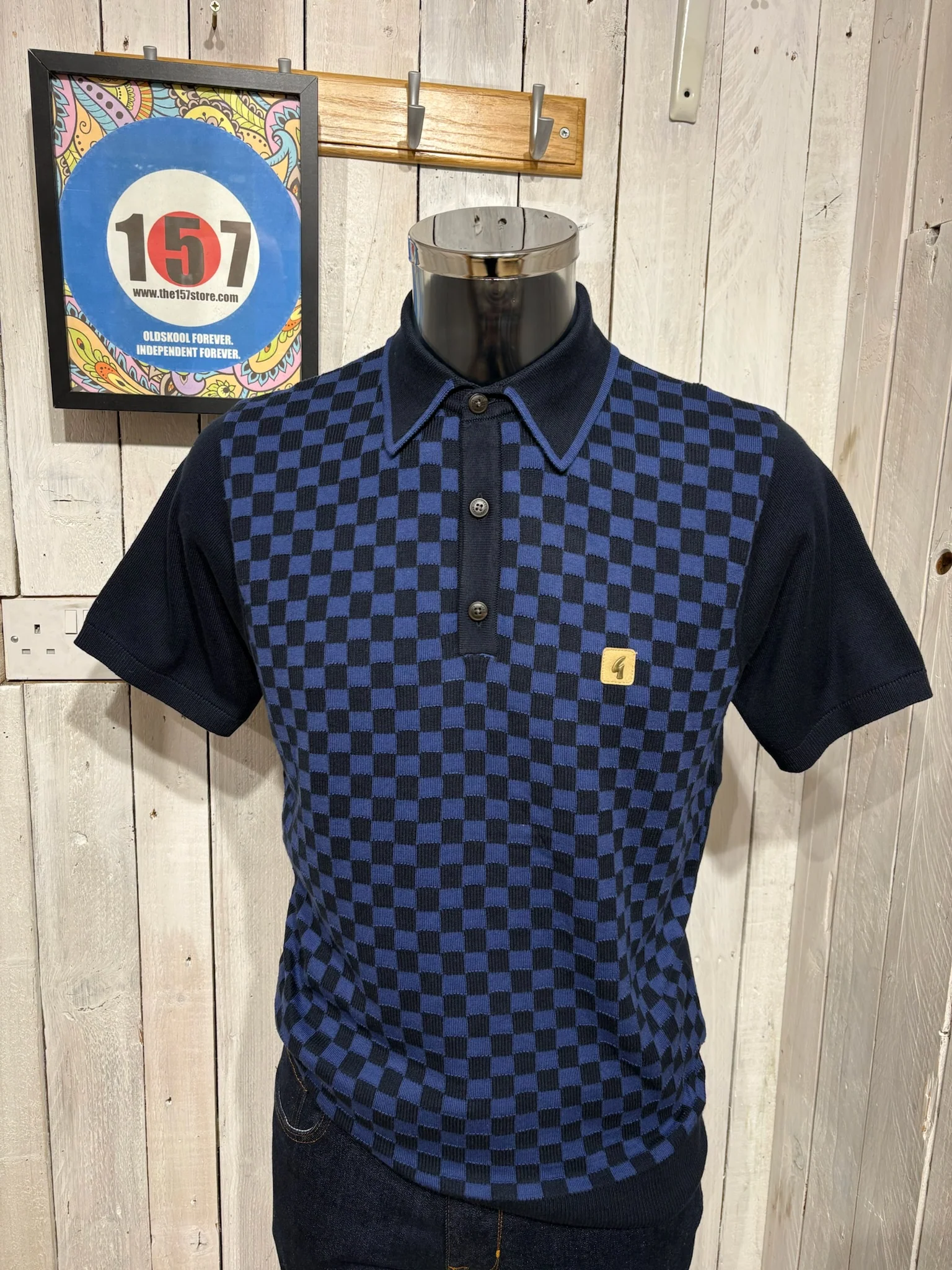 Gabicci Vintage Danson Knit - Navy