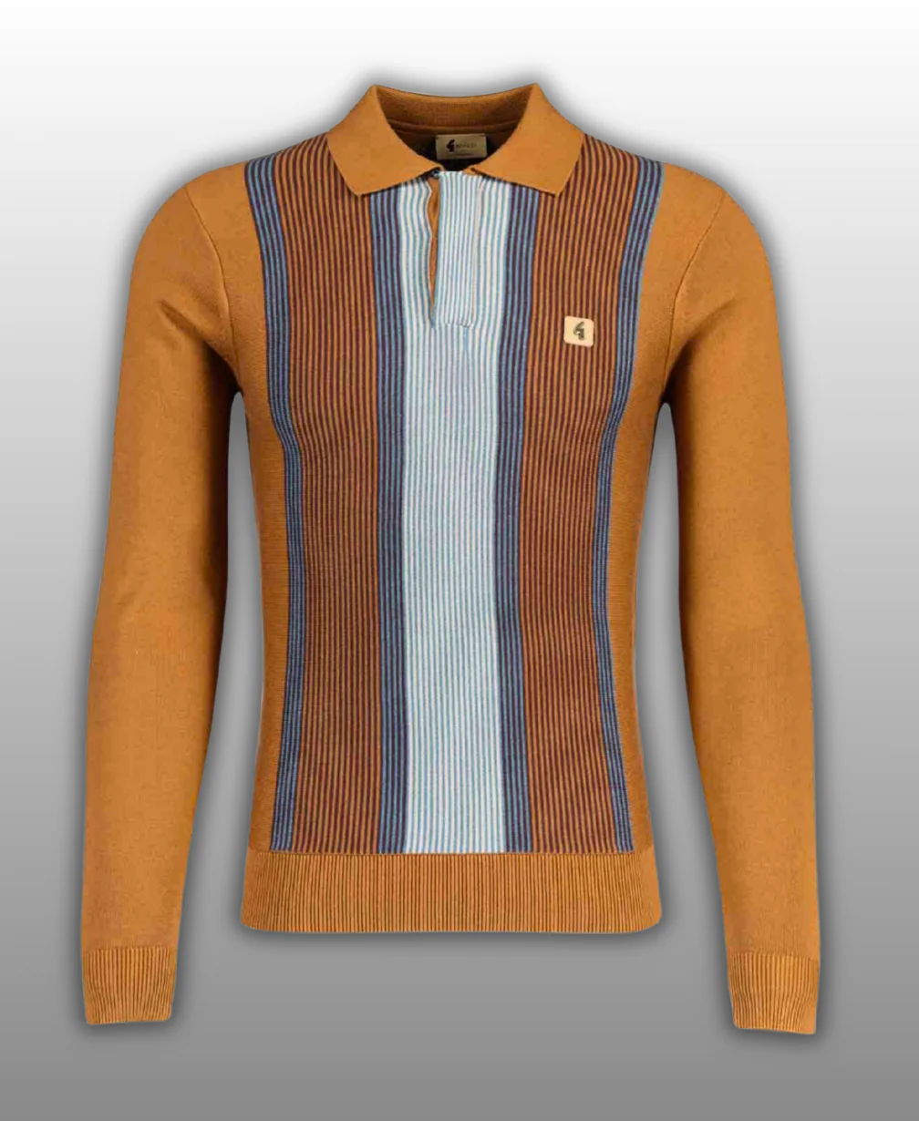 Gabicci Vintage Fiennes Knit - Walnut - Image 3