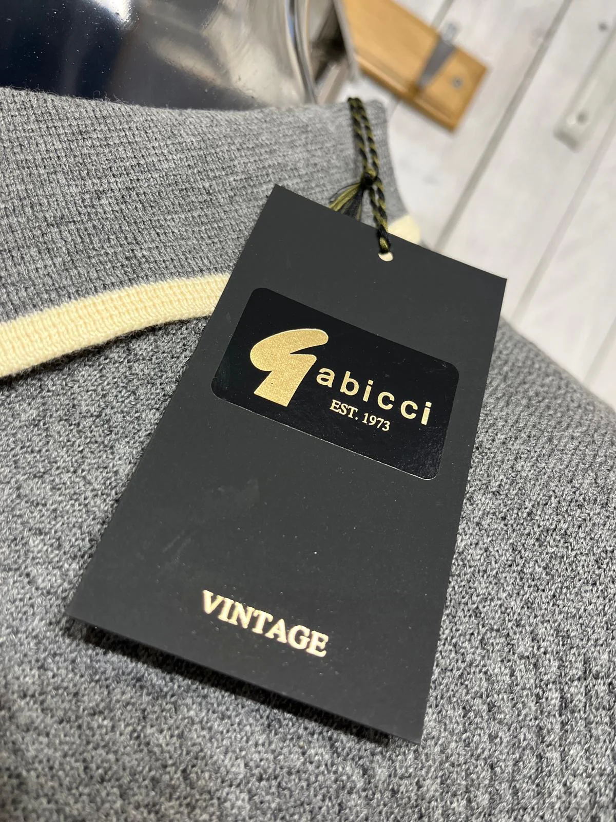 Gabicci Vintage Grande Knit - Grey - Image 3