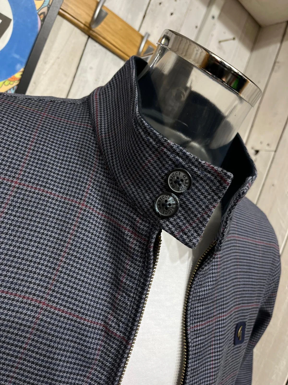 Gabicci Vintage Hadrian Harrington - Navy (The Gentlemen) - Image 2