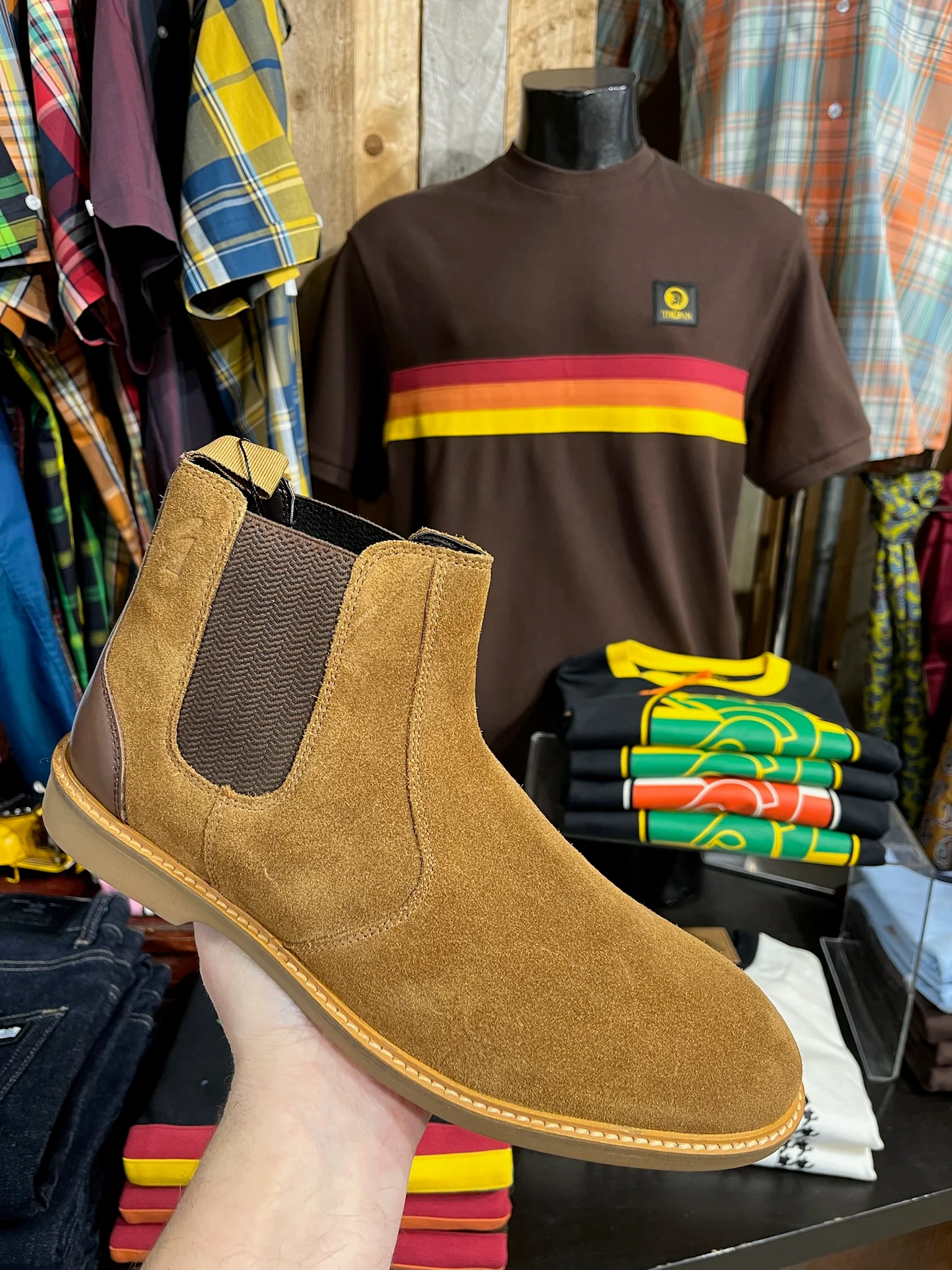 Gabicci Vintage Kings Road Chelsea Boots - Cognac - Image 4