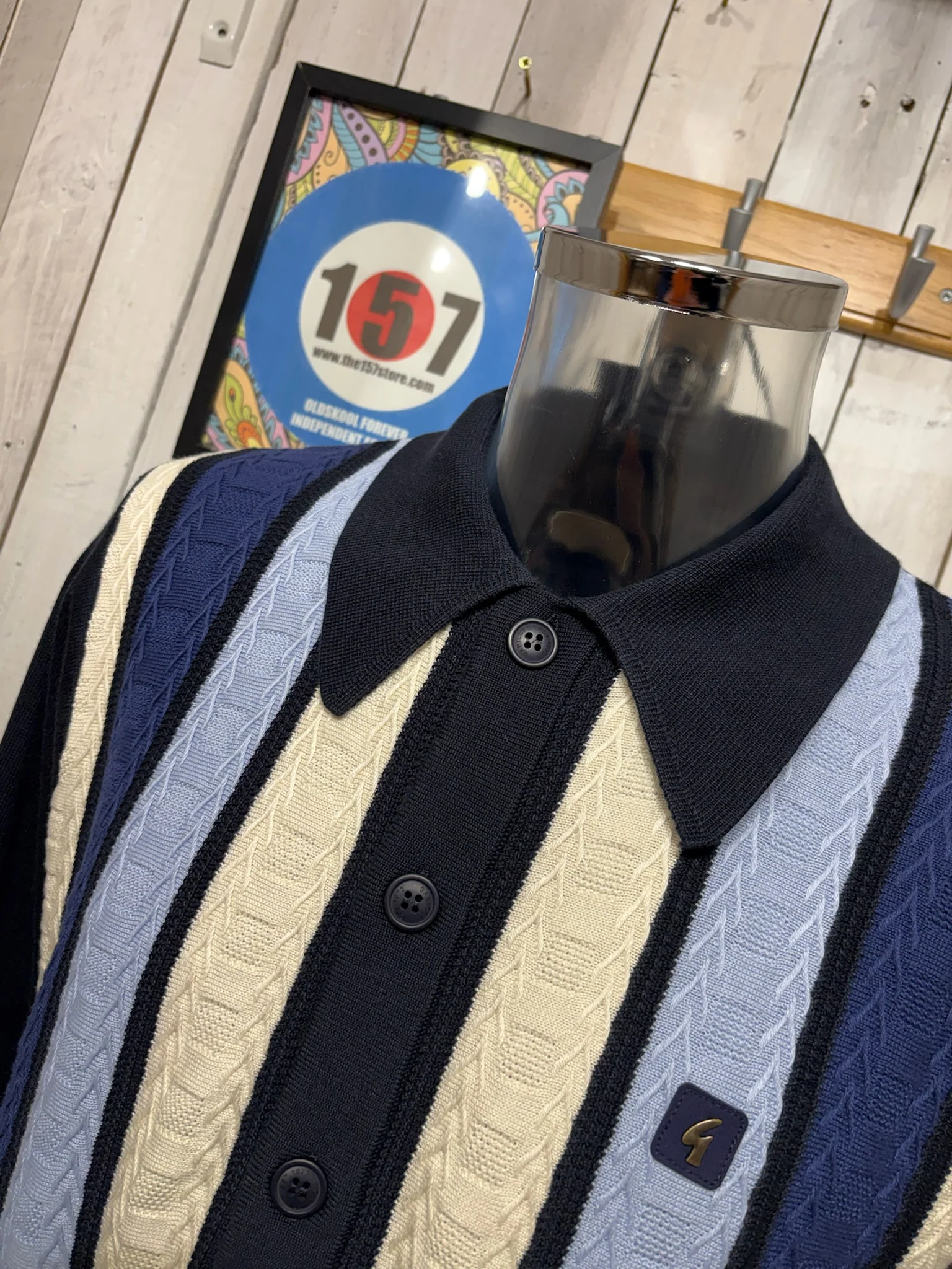 Gabicci Vintage - Pedro - Navy - Image 2