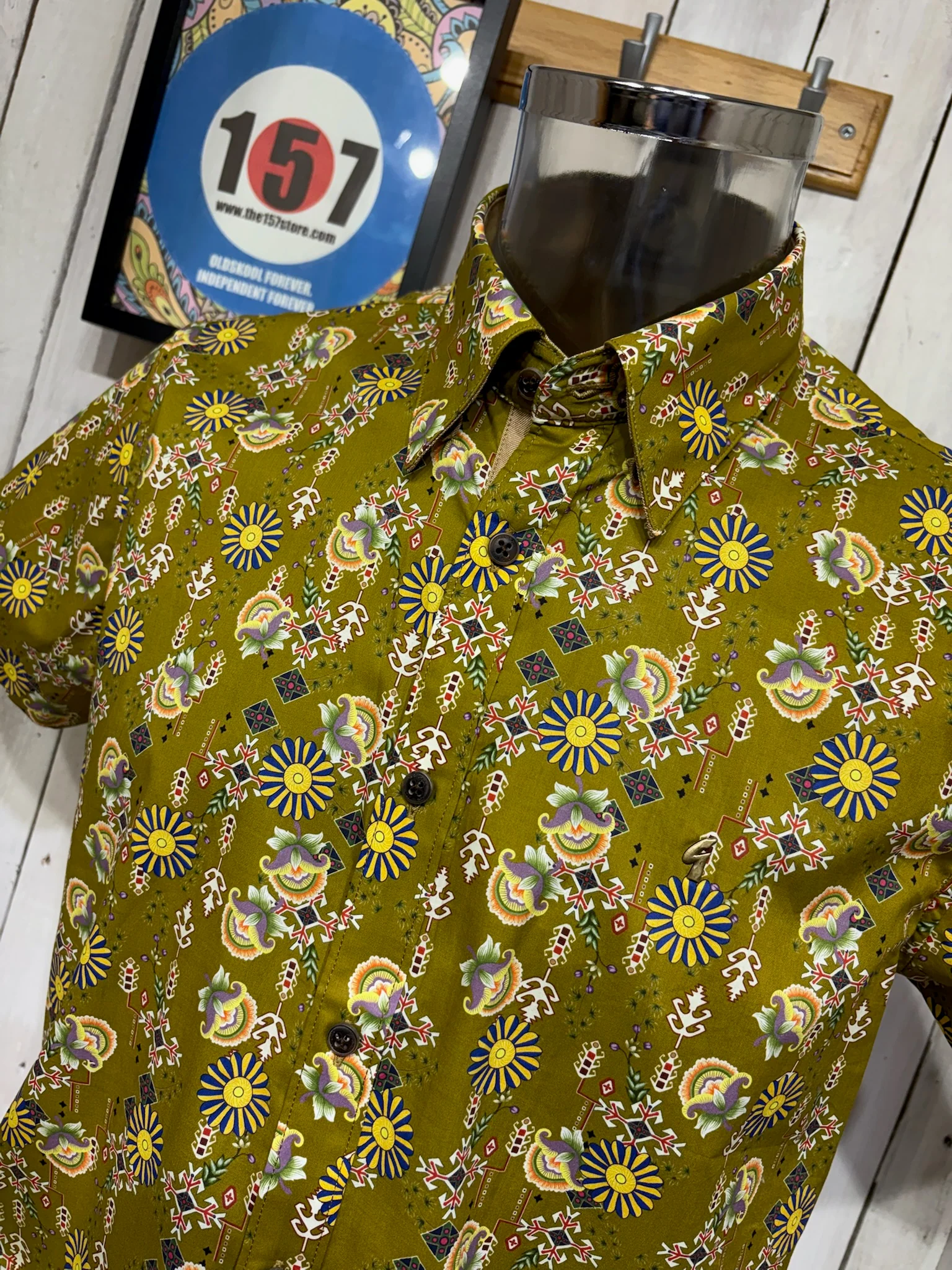 Gabicci Vintage Summer Shirt - Harvey - Image 2