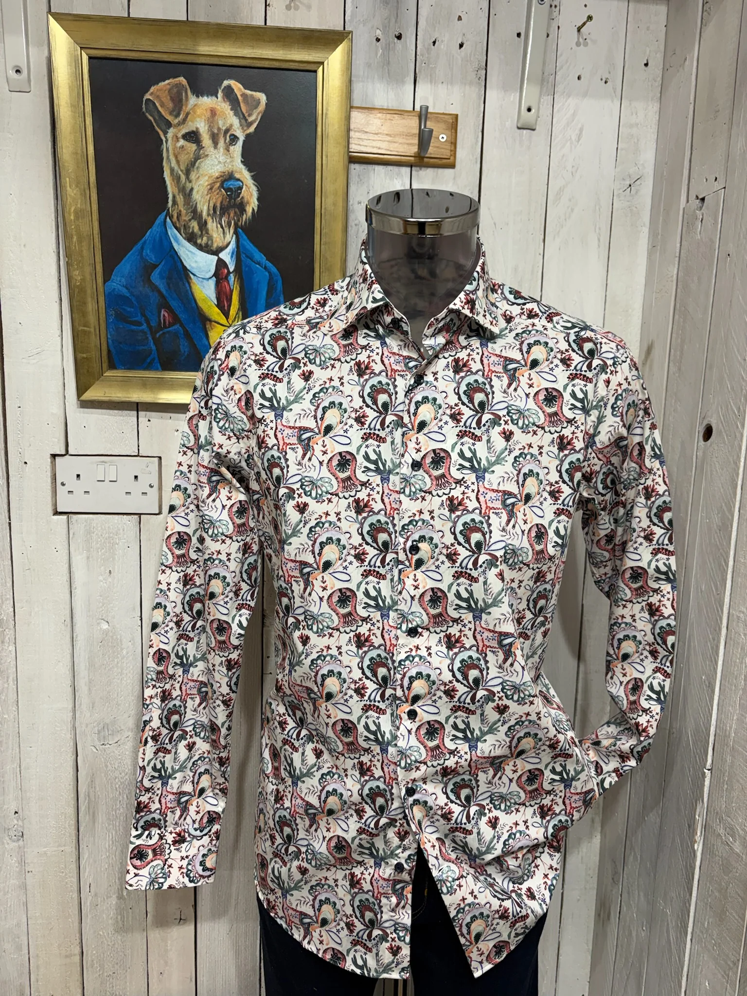 Giordano Maggiore Paisley Shirt - Luxury White 30 - Image 2