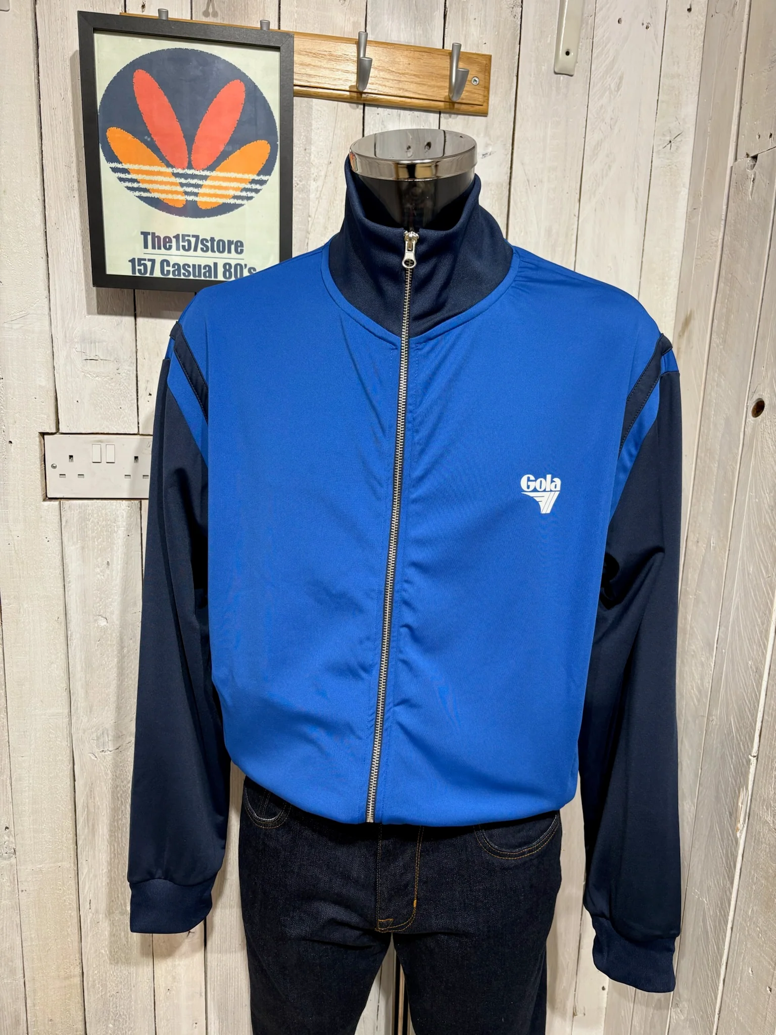 Gola Classics Colour Block Track Jacket - Blue / Navy