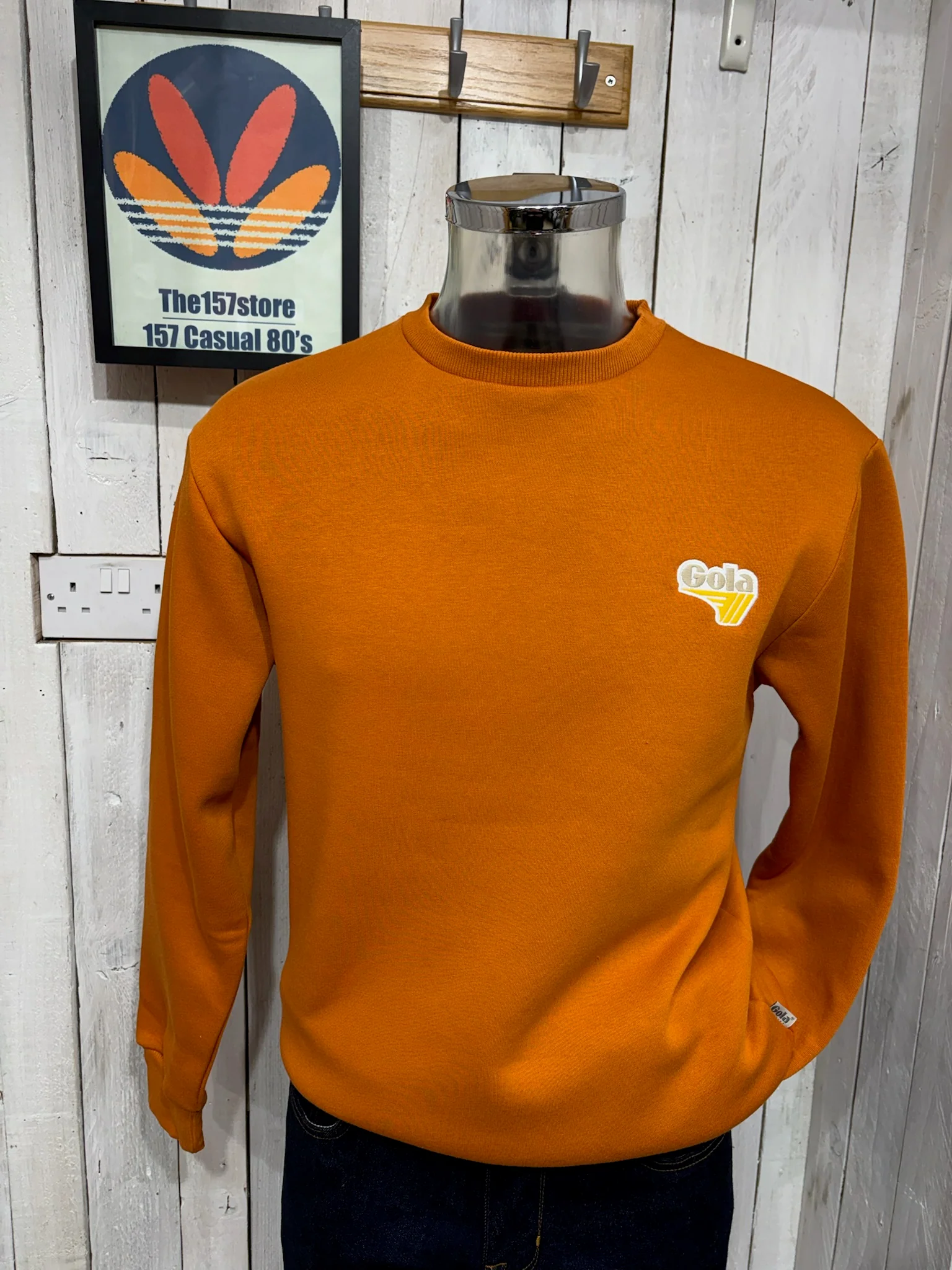 Gola Classics Crew Sweat - Rust Orange