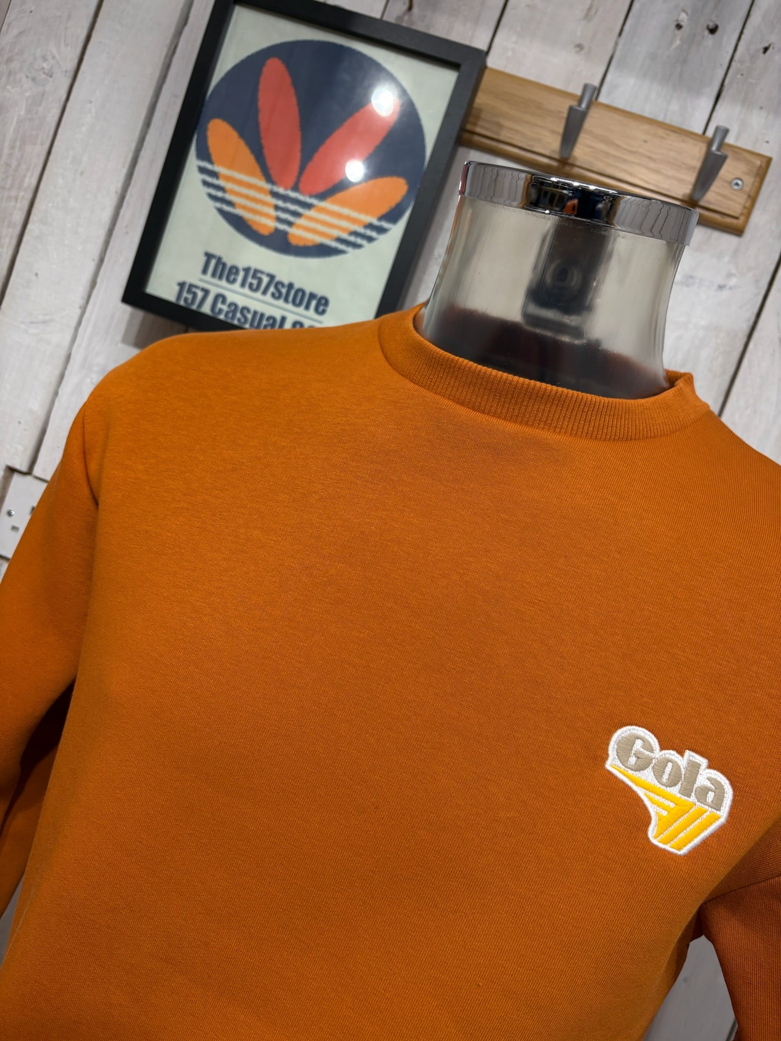 Gola Classics Crew Sweat - Rust Orange - Image 2