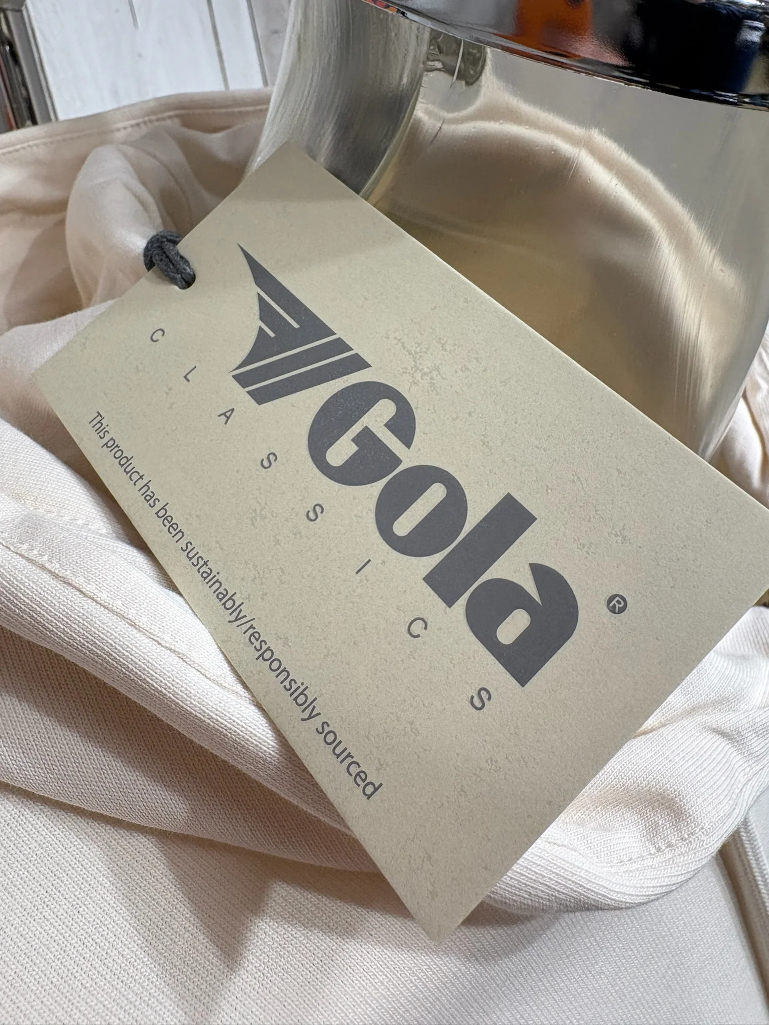 Gola Classics Front + Back Hoodie - Cream - Image 3