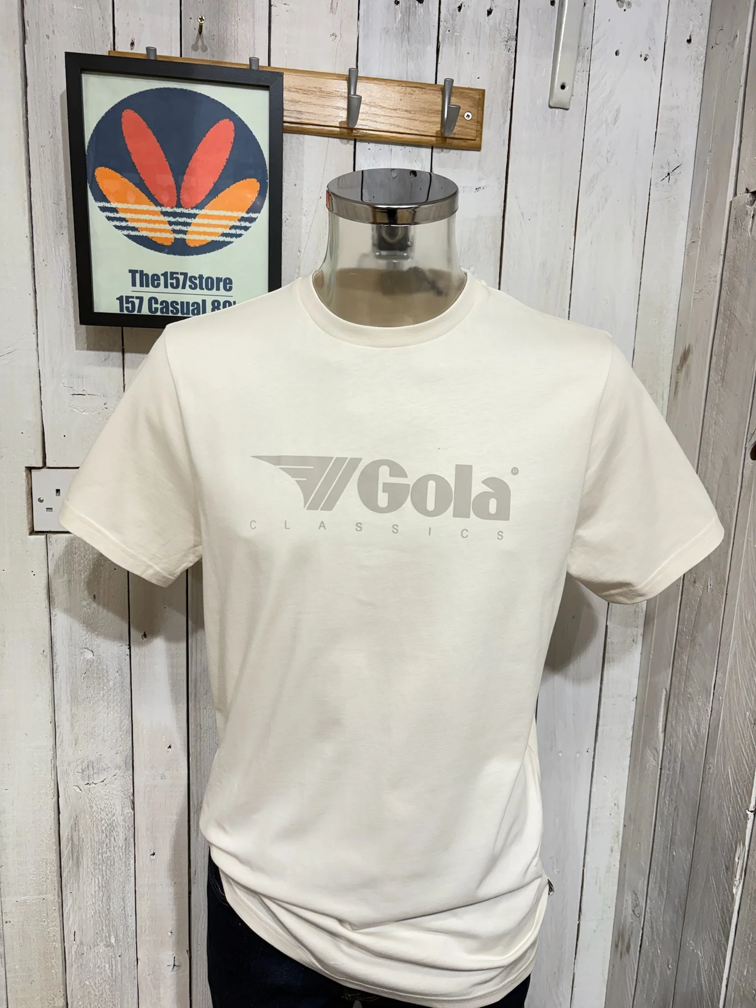 Gola Classics Logo Tee - Ecru