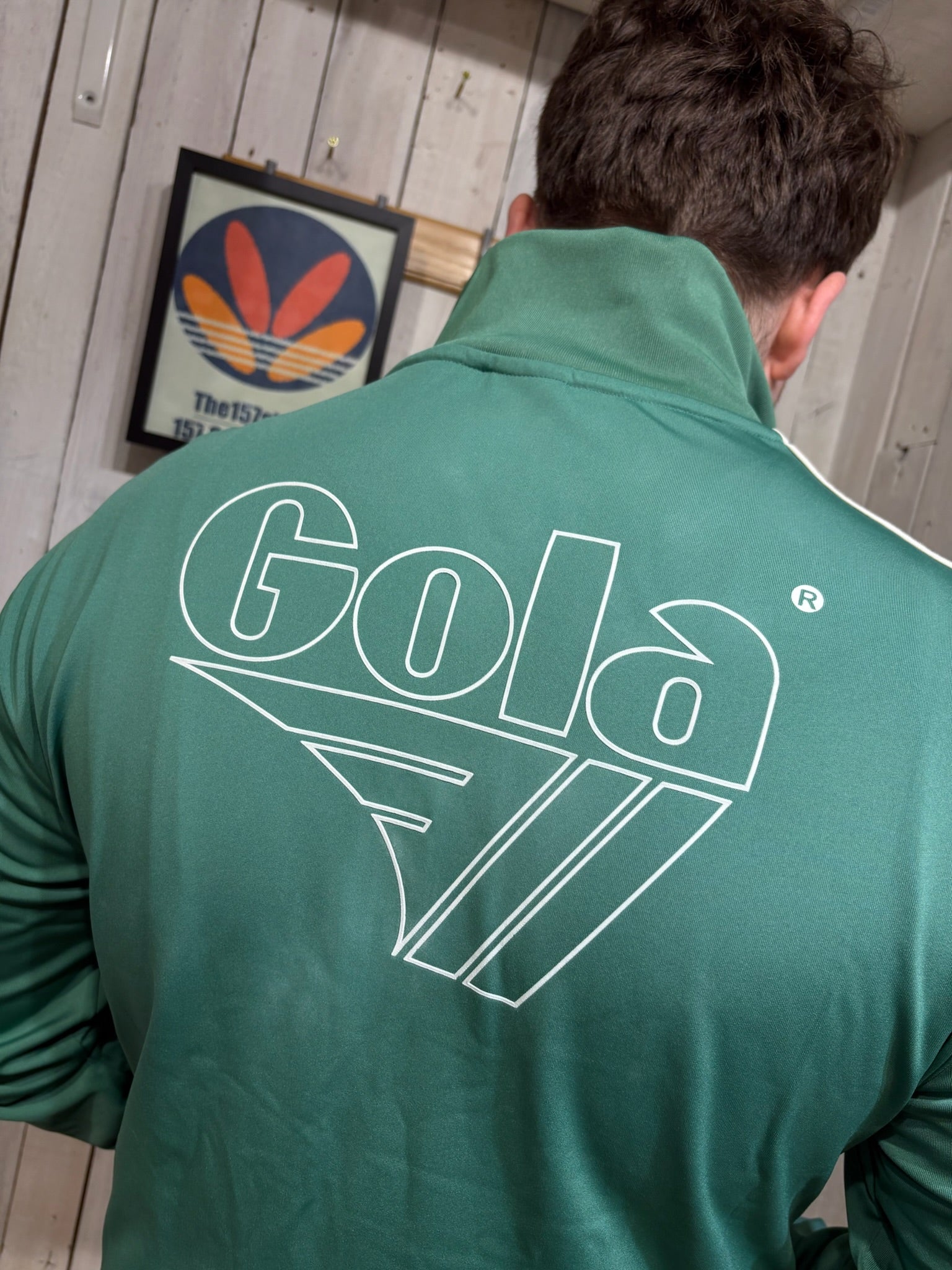 Gola Classics Supersonic Track Top - Green - Image 2