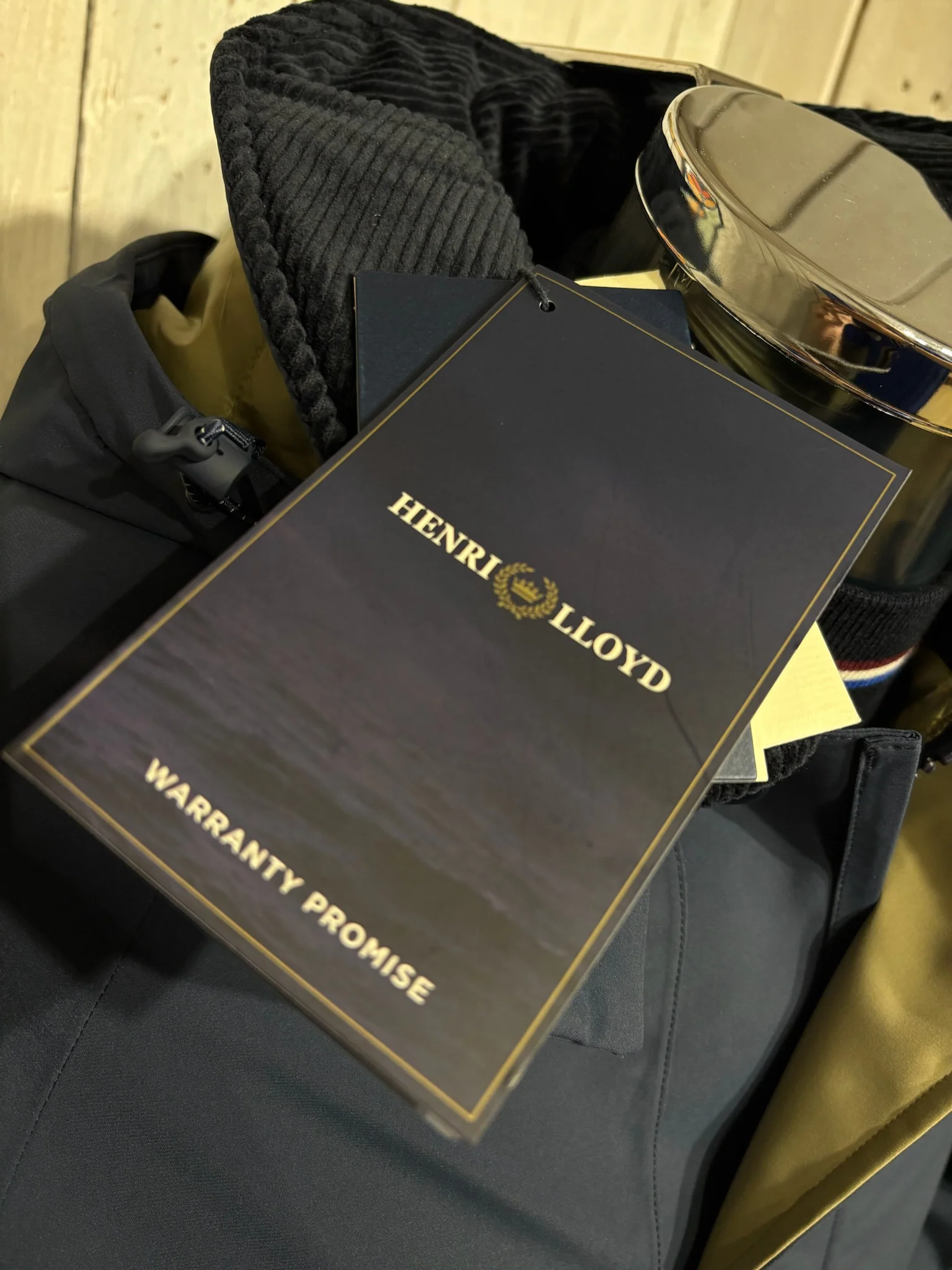 Henri Lloyd Consort RWR Insulated Jacket - Navy - Image 10
