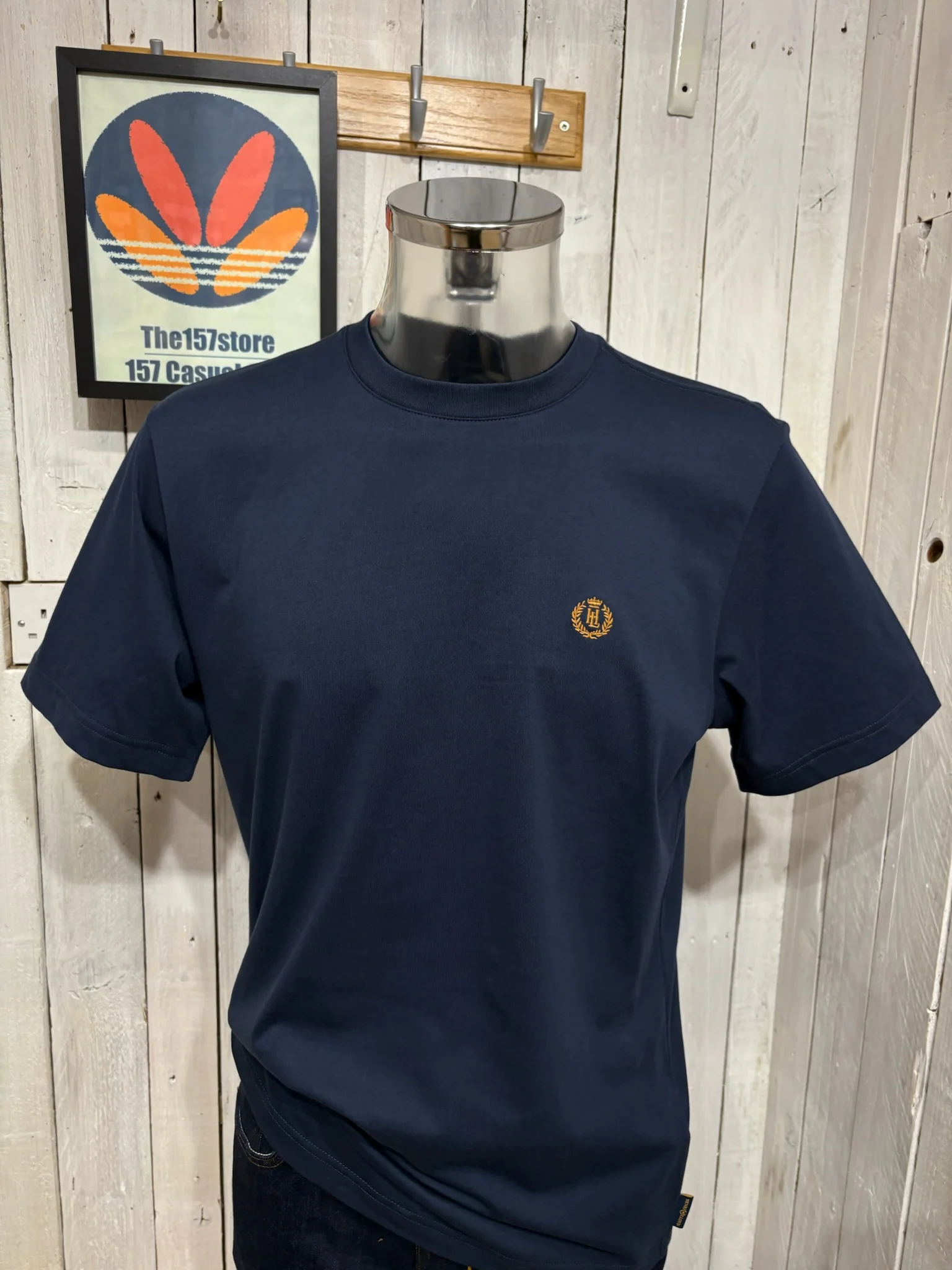 Henri Lloyd Cowes Tee - Navy (Gold Badge)