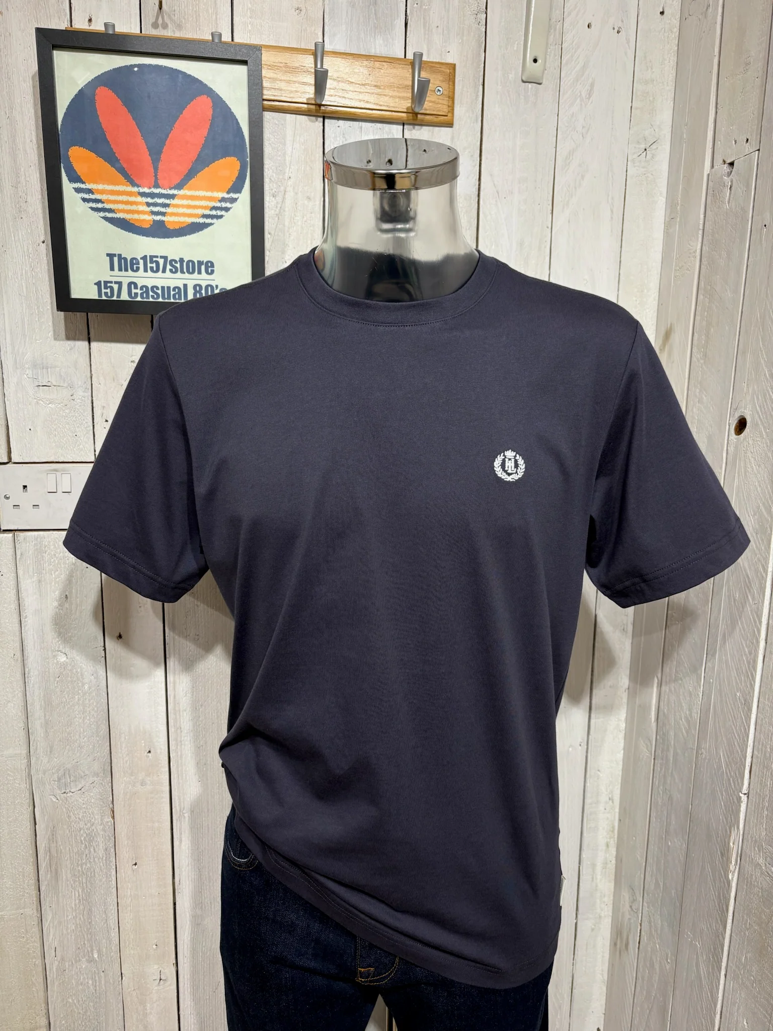 Henri Lloyd Cowes Tee - Navy (White Badge)