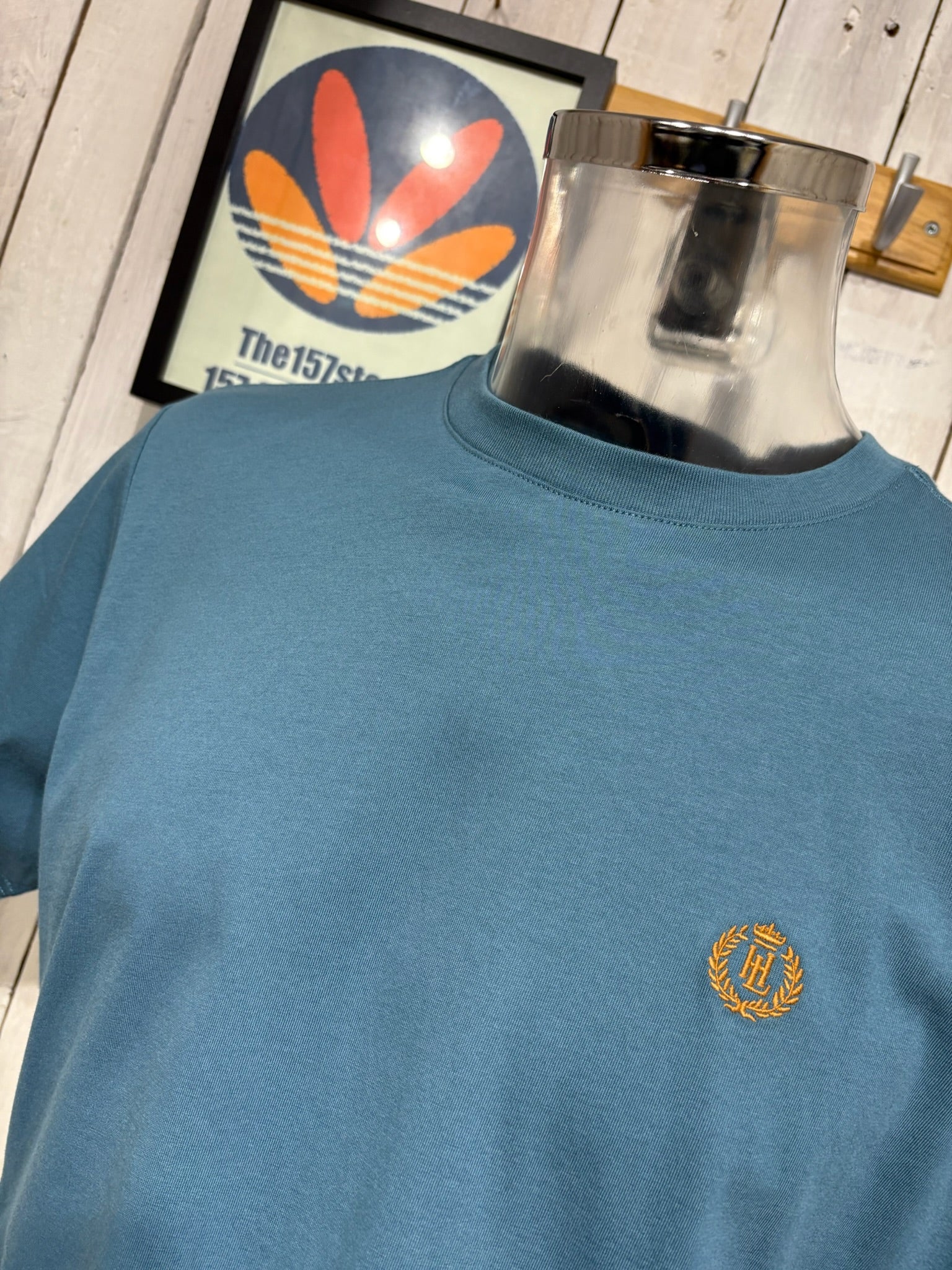 Henri Lloyd Cowes Tee - Teal - Image 2