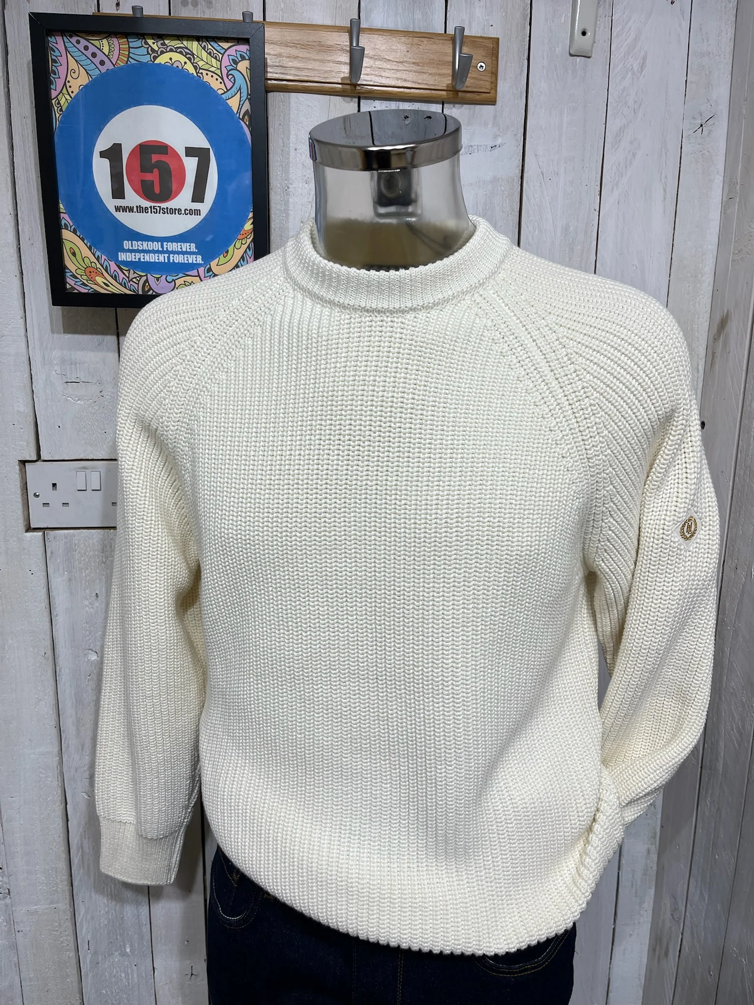 Henri Lloyd Crew Neck Jumper - Ecru