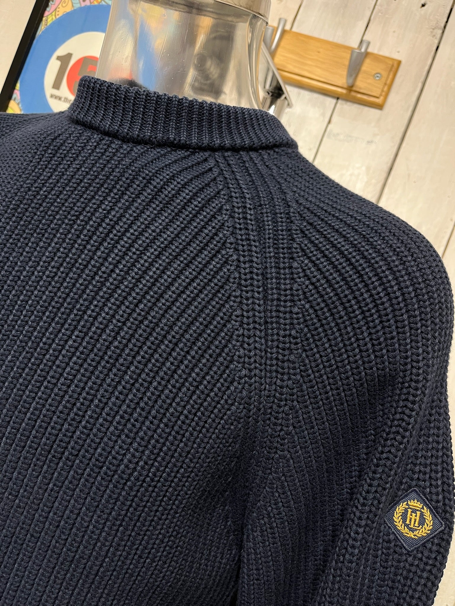 Henri Lloyd Crew Neck Jumper - Navy - Image 6