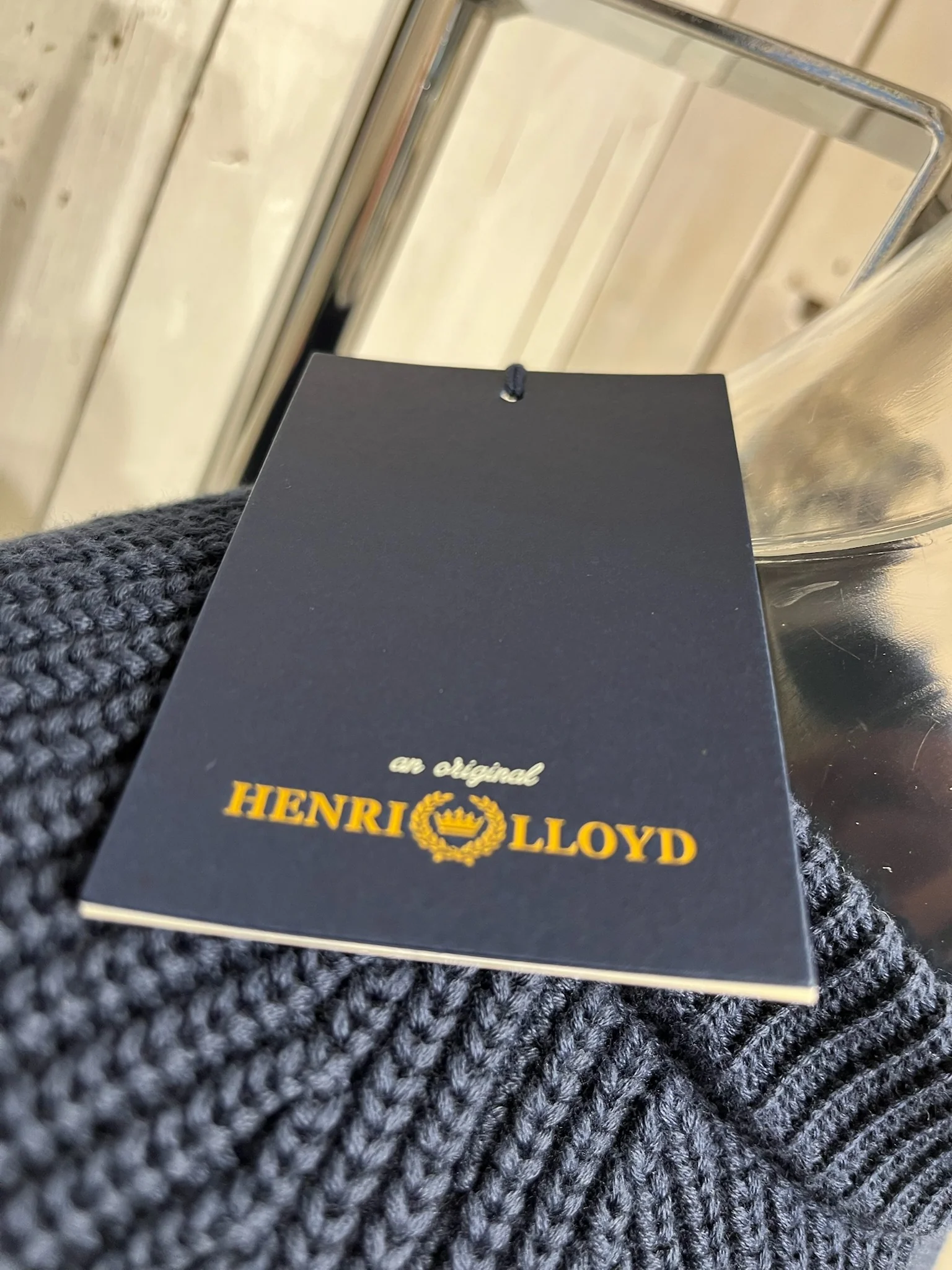 Henri Lloyd Crew Neck Jumper - Navy - Image 7