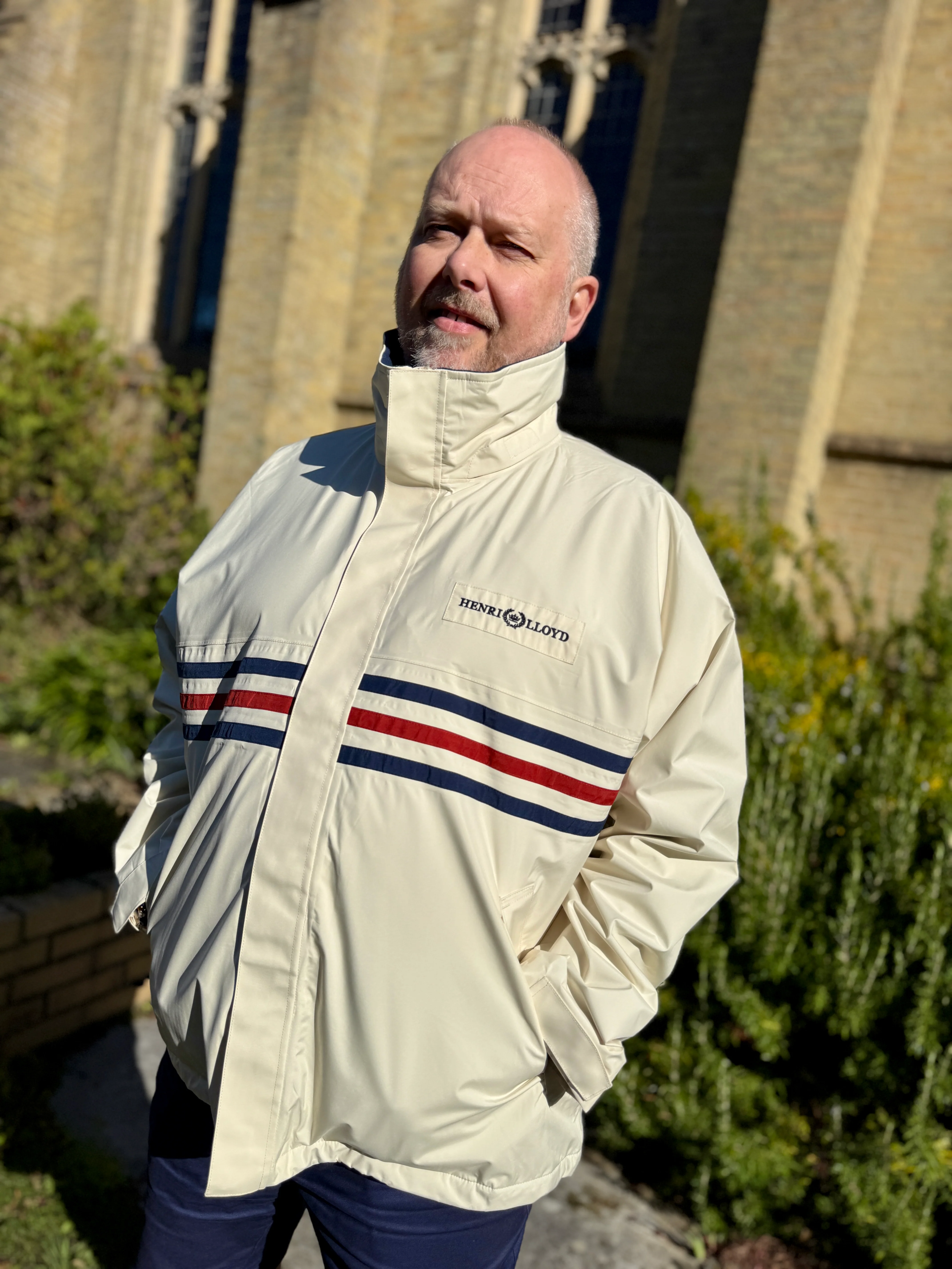 Henri Lloyd Freo Heritage Jacket - Aston Cream (Waterproof)