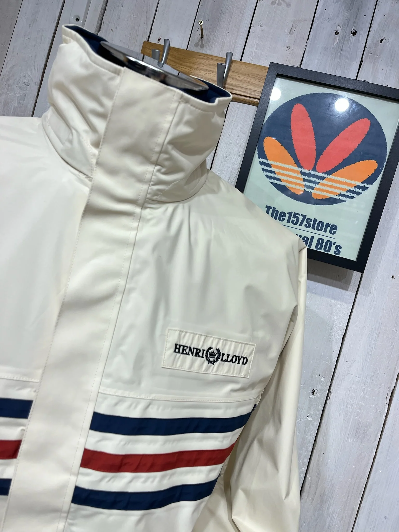 Henri Lloyd Freo Heritage Jacket - Aston Cream (Waterproof) - Image 9
