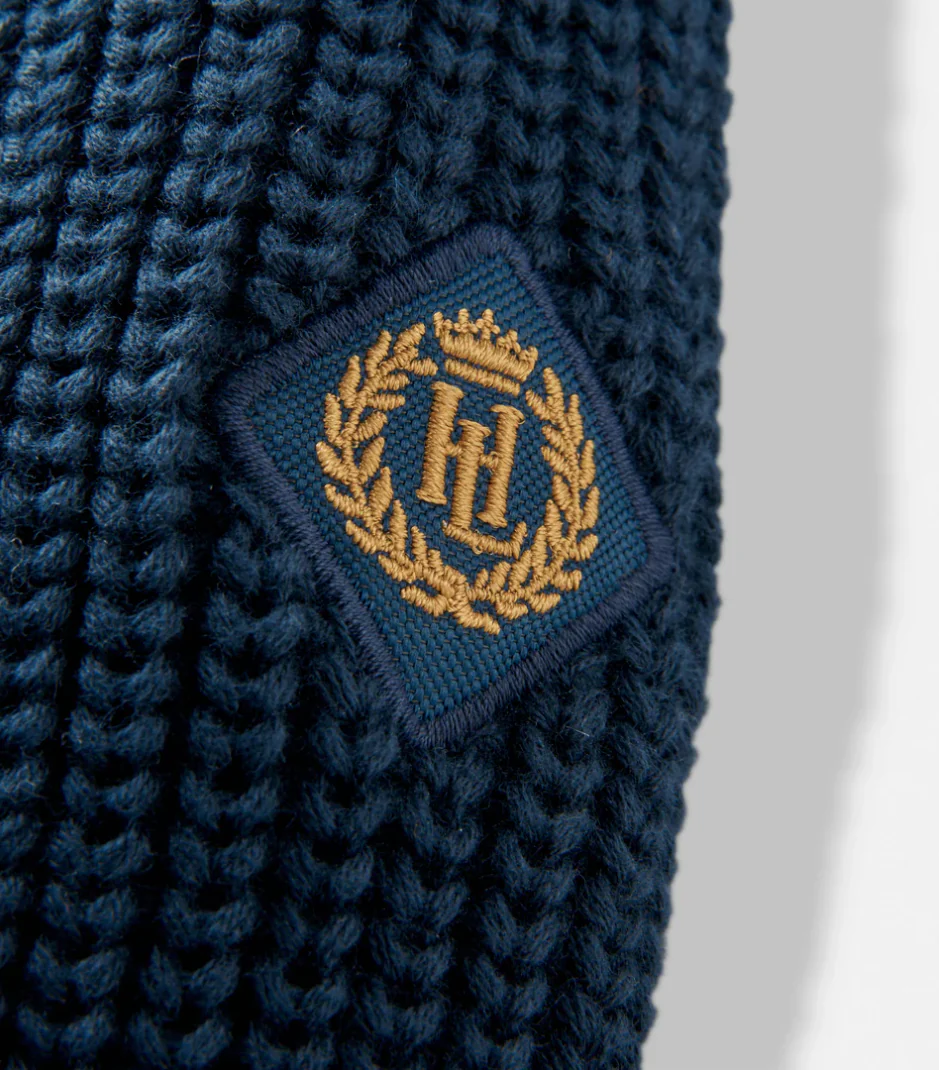 Henri Lloyd Quarter Zip Jumper - Navy - Image 4