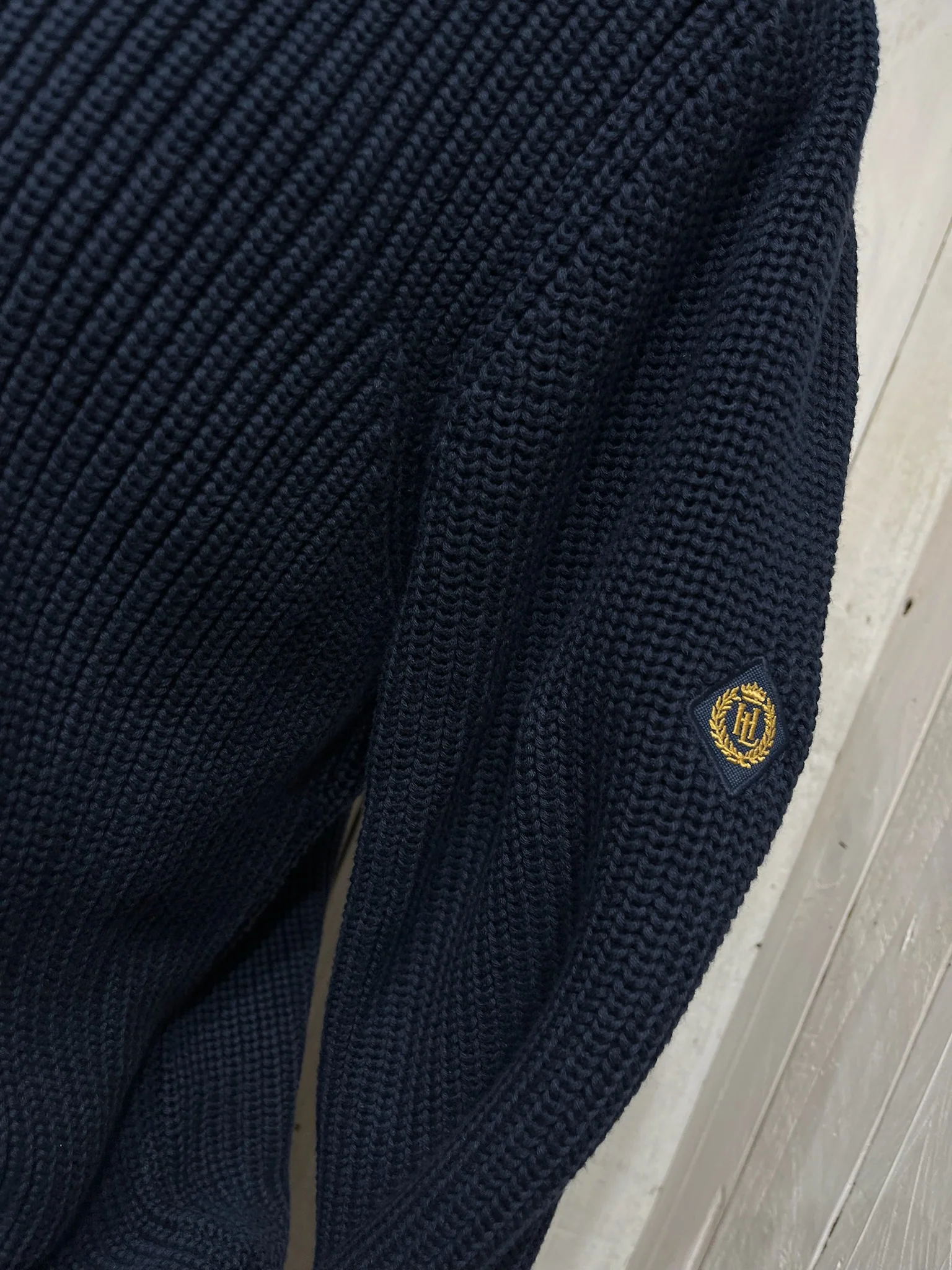 Henri Lloyd Quarter Zip Jumper - Navy - Image 5