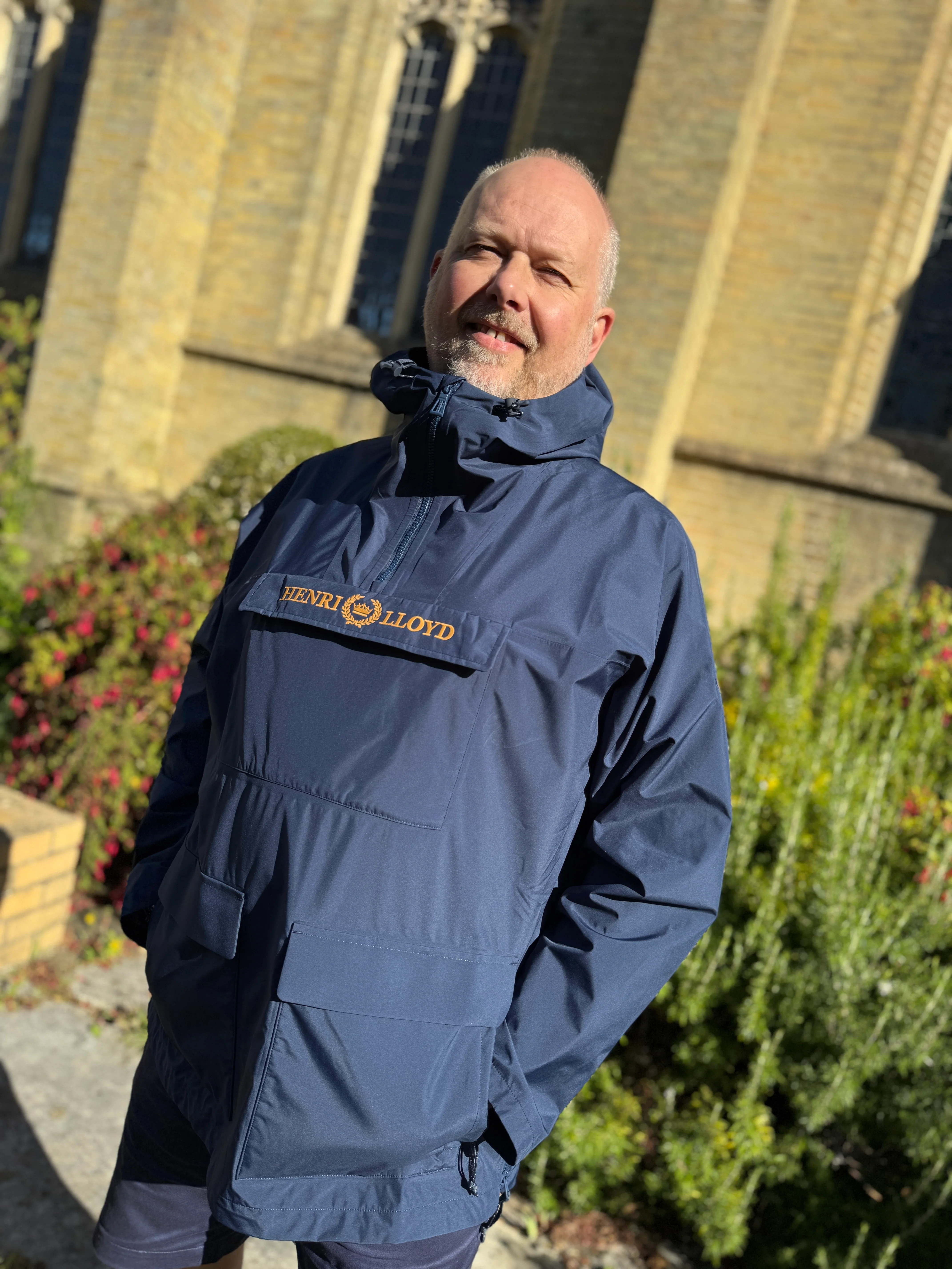 Henri Lloyd Viking Smock - Navy (Waterproof + Side Zips) - Image 4