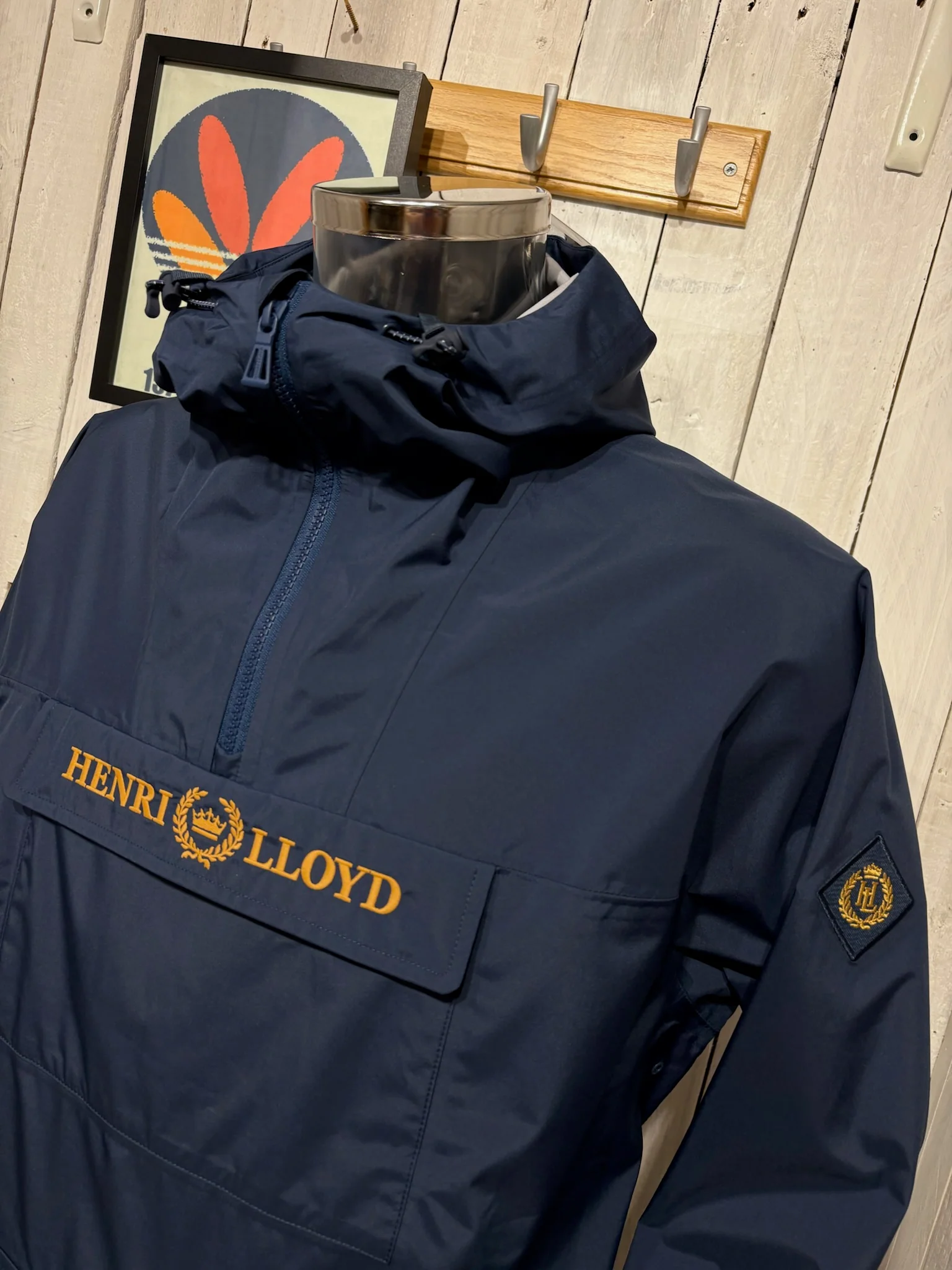 Henri Lloyd Viking Smock - Navy (Waterproof + Side Zips) - Image 5