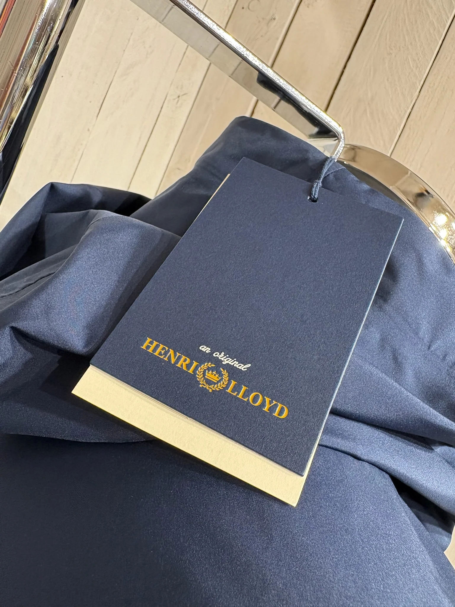 Henri Lloyd Viking Smock - Navy (Waterproof + Side Zips) - Image 7