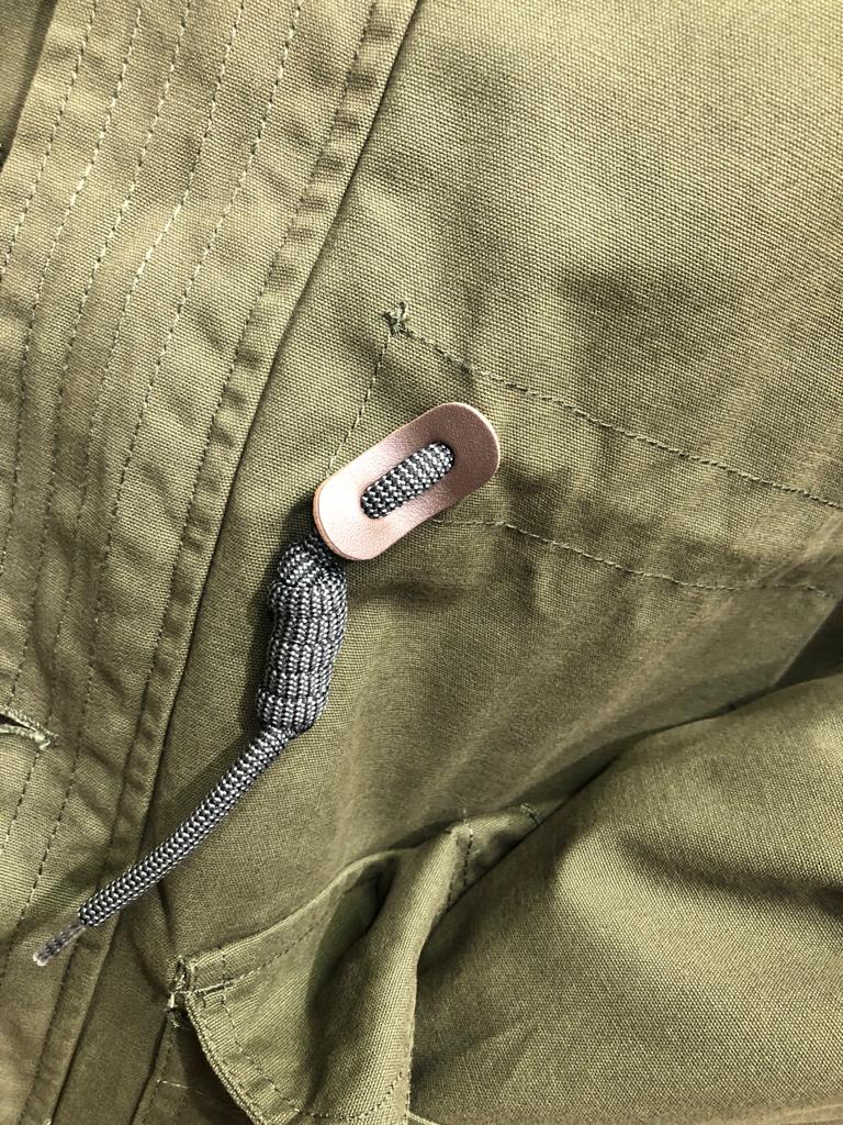 Lambretta Sherpa Parka - Khaki - Detachable Fur Collar - Image 6