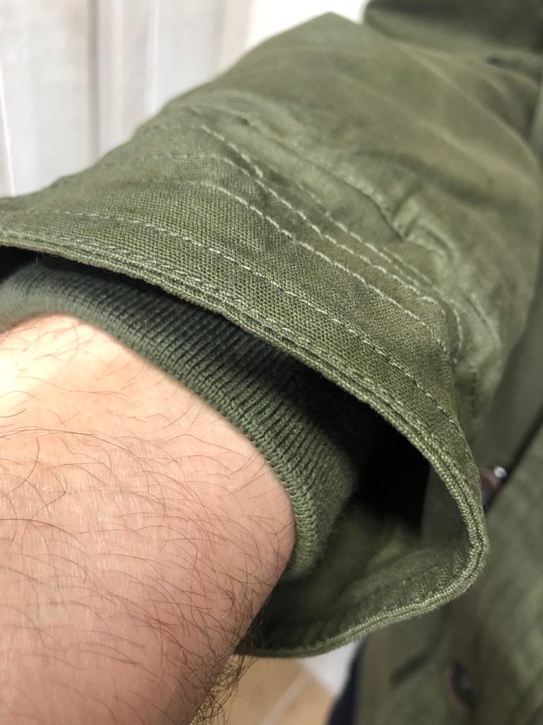 Lambretta Sherpa Parka - Khaki - Detachable Fur Collar - Image 7