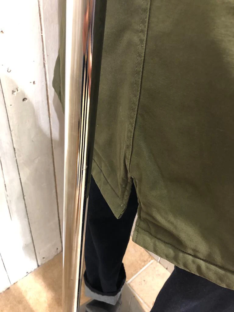 Lambretta Sherpa Parka - Khaki - Detachable Fur Collar - Image 8