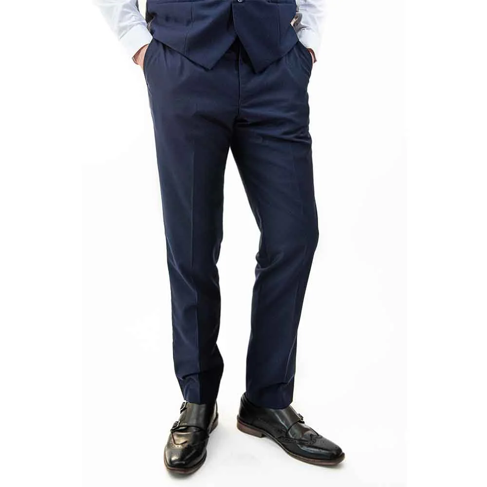 Lambretta Oscar Formal Waistcoat - Navy - Image 9