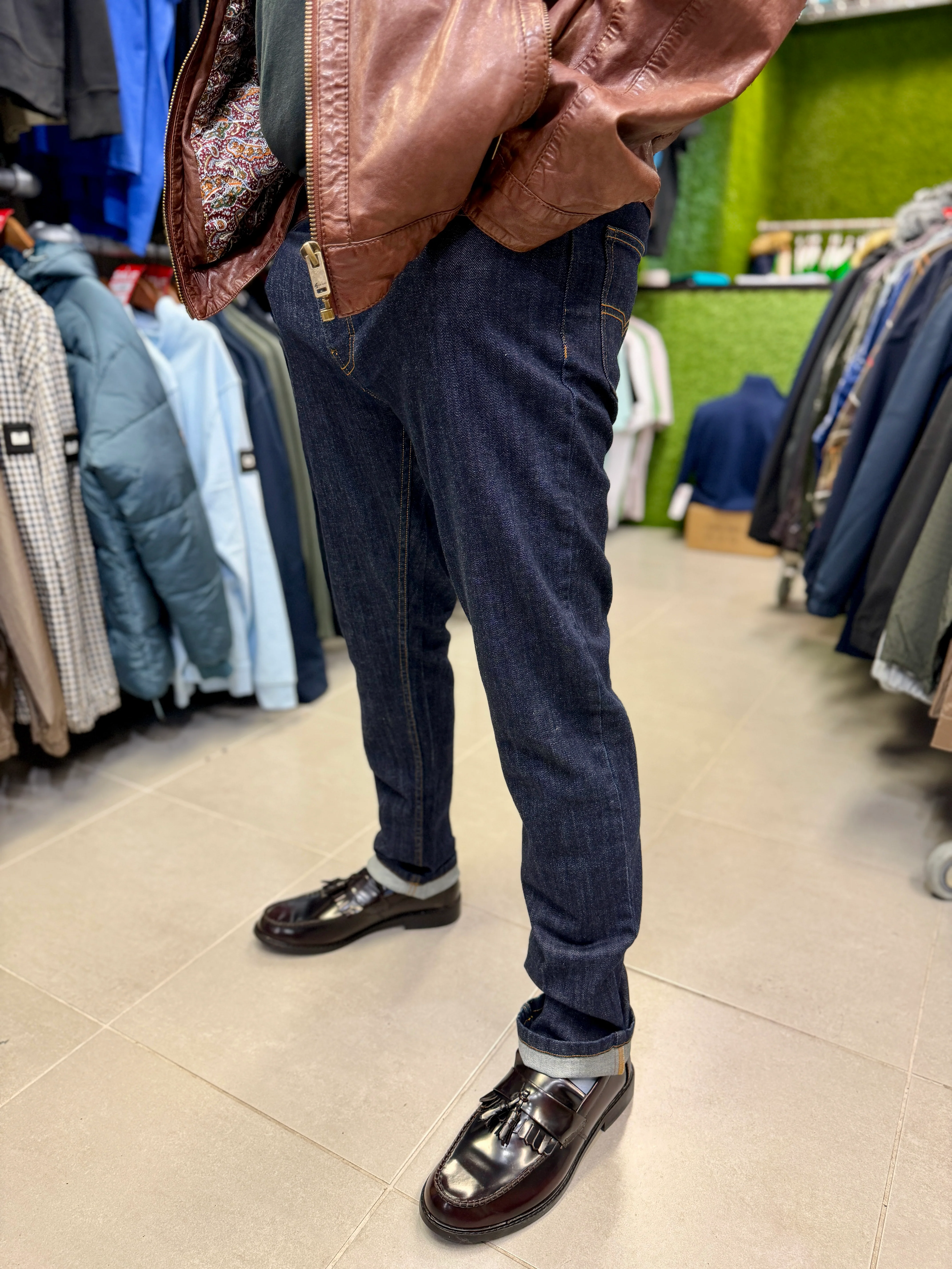 Leather Tassel Loafers - Oxblood - Image 4