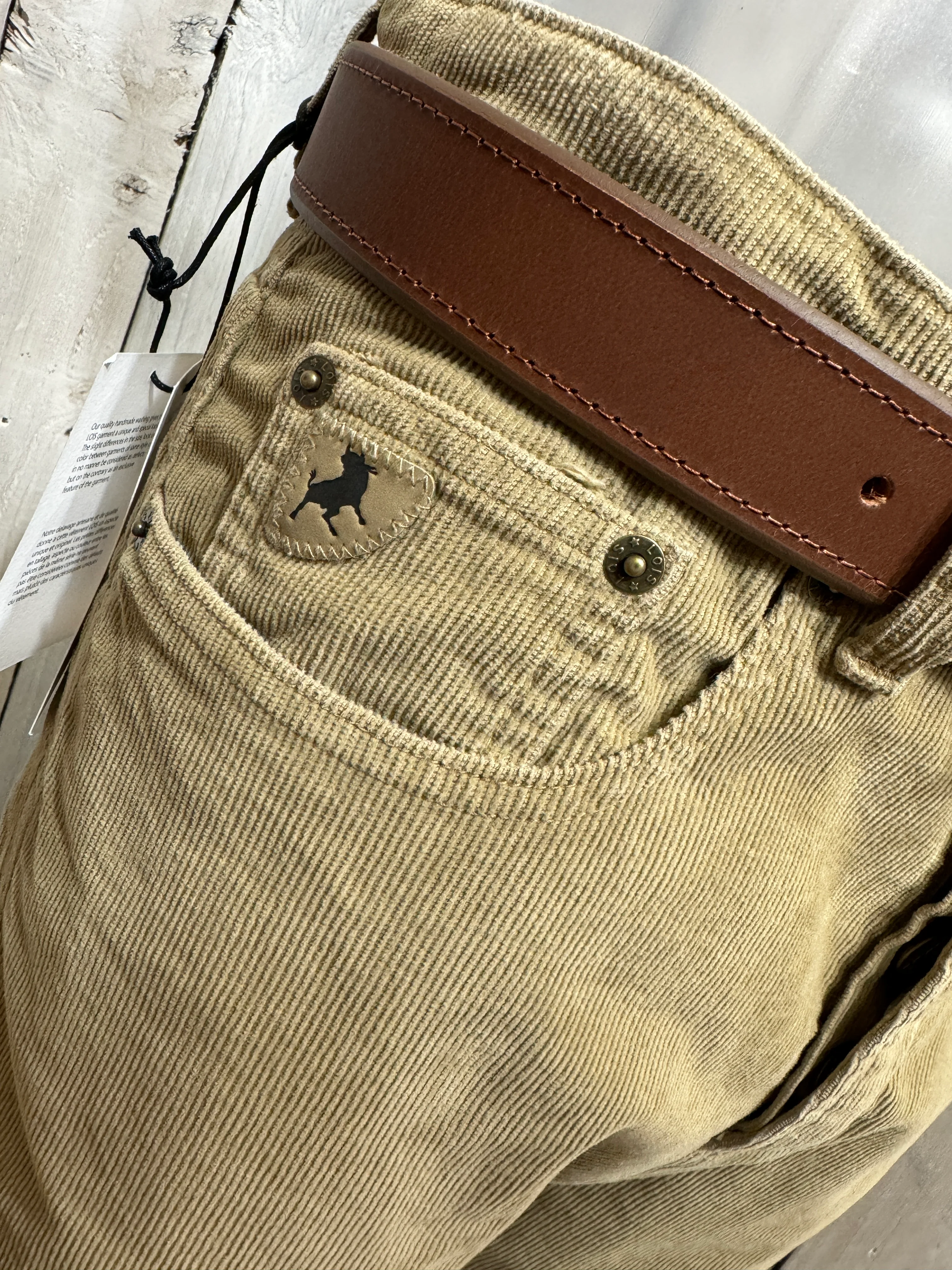 Lois Cords - Dario Bootcut Fit - Dark Sand - Image 5