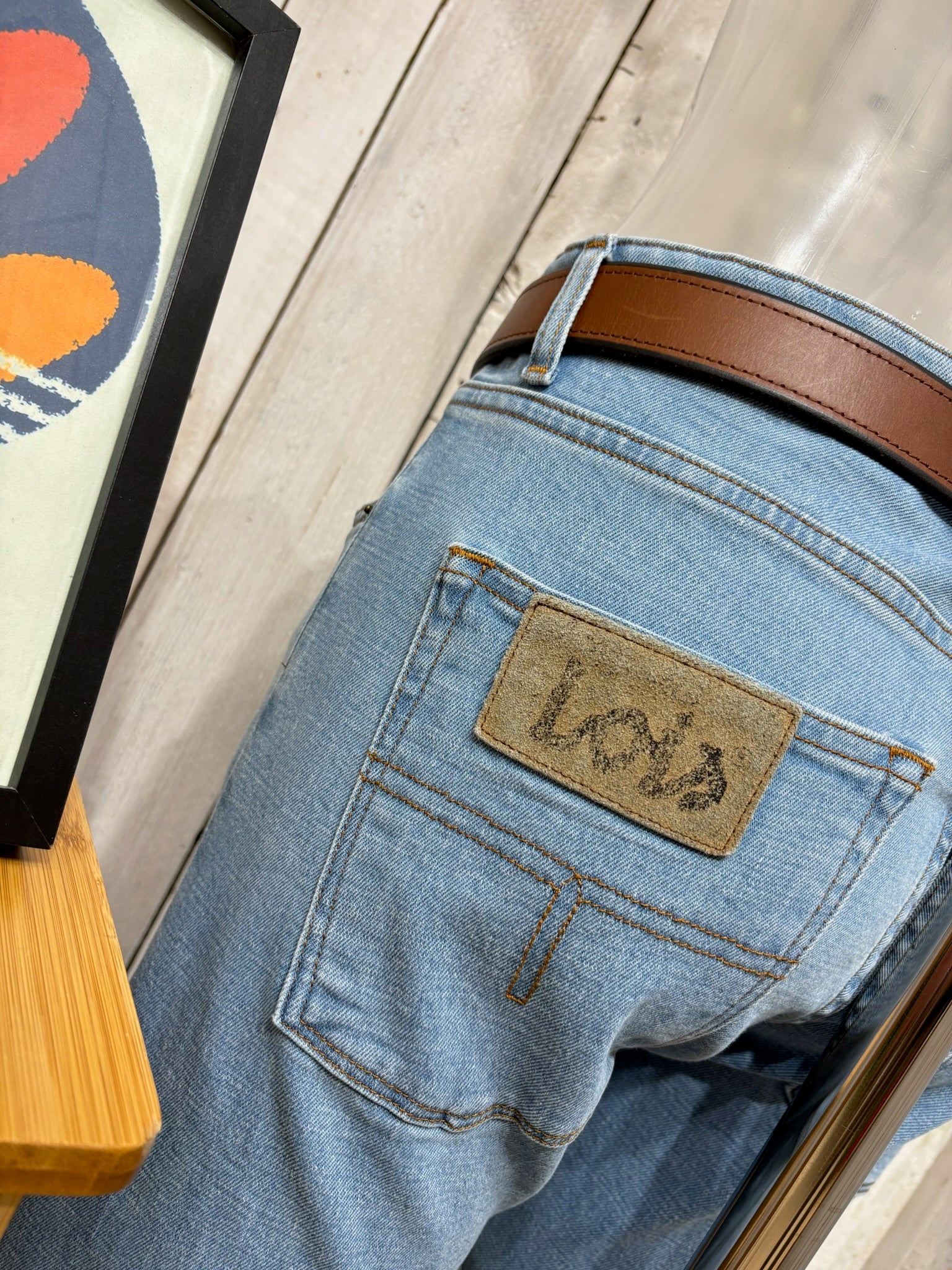Lois Jeans x 157 Bull Bleach Terrace Jeans - Stonewash - Image 2