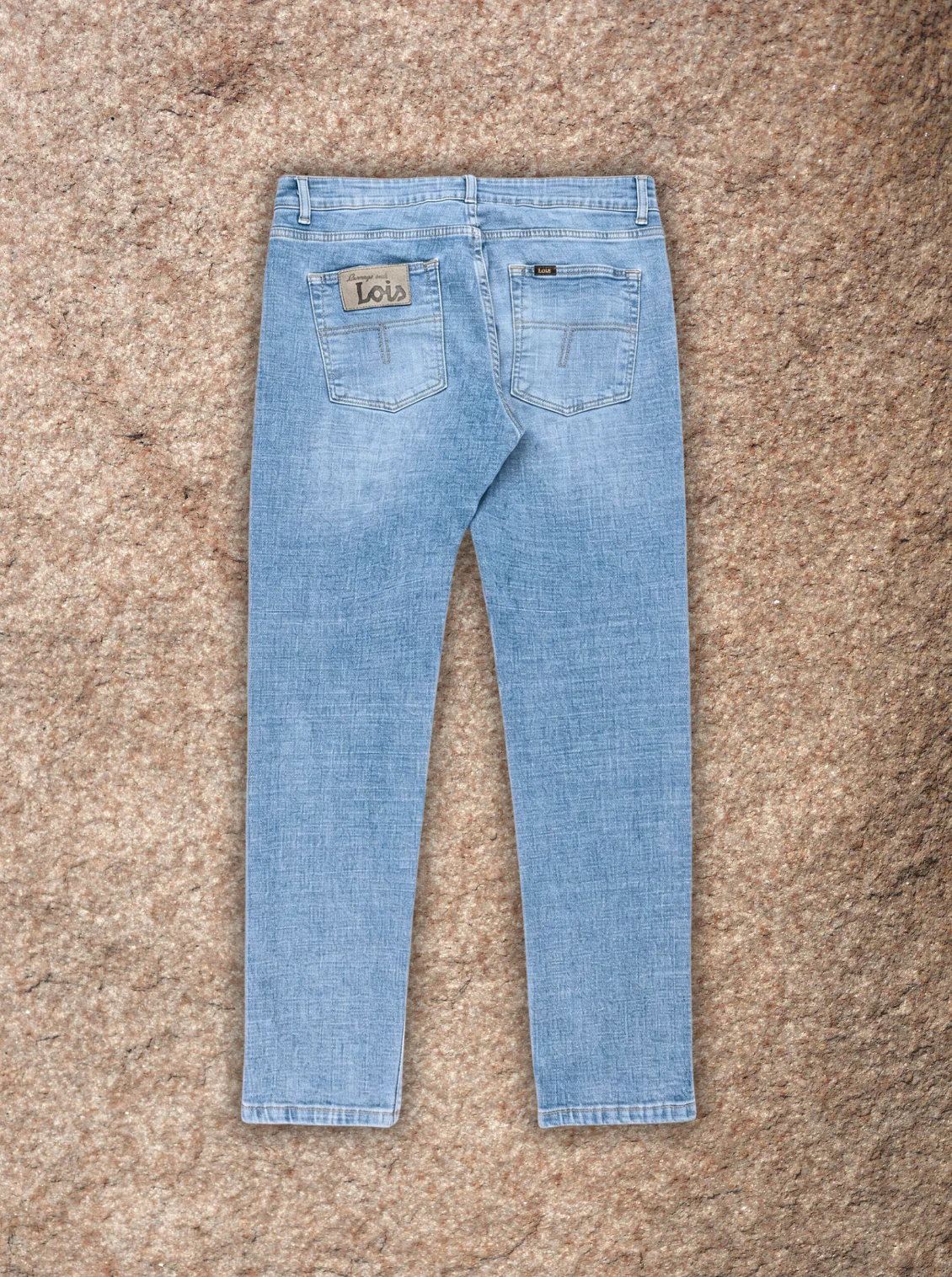 Lois Jeans x 157 Bull Bleach Terrace Jeans - Stonewash - Image 5