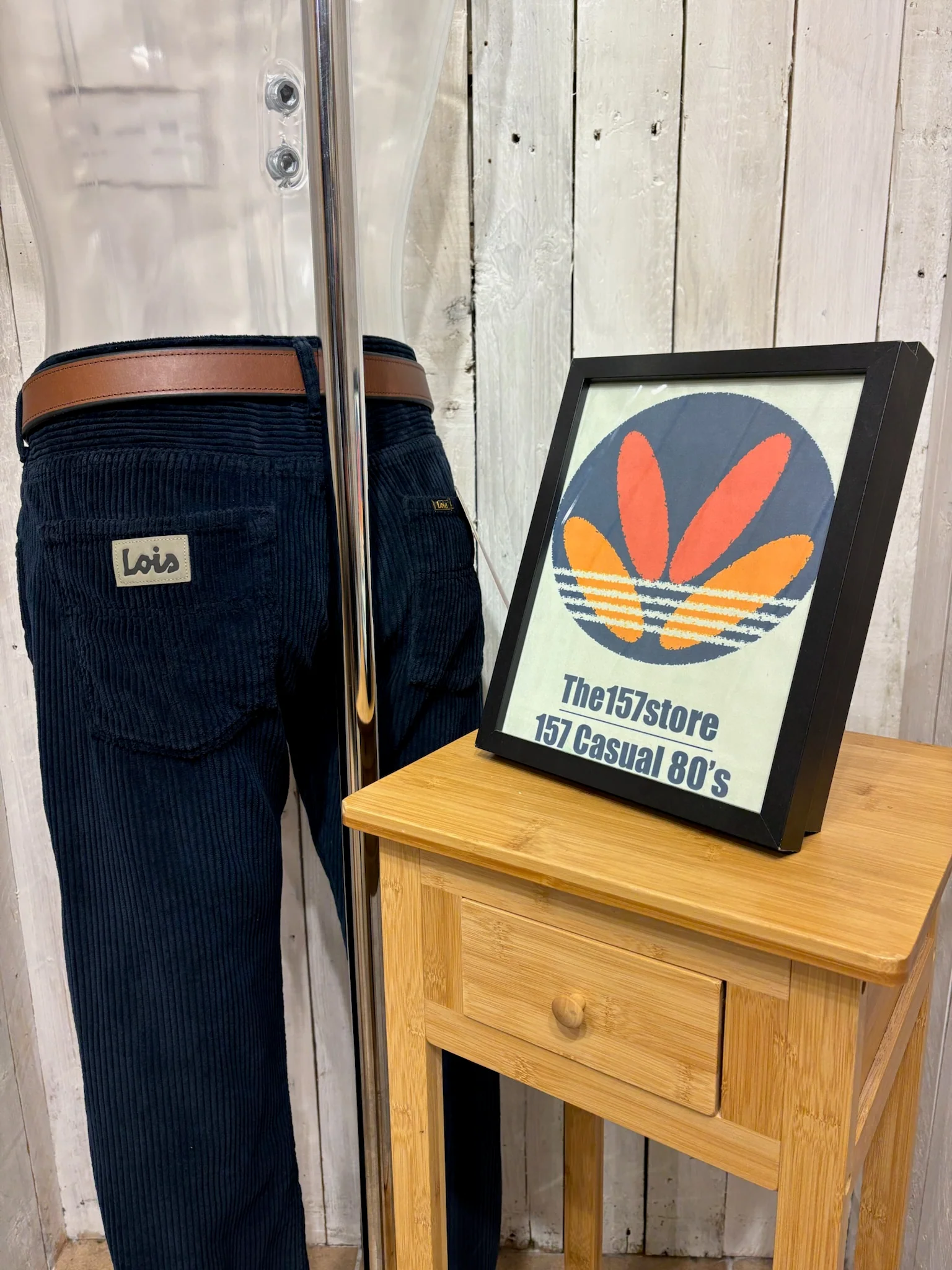 Lois New Dallas Jumbo Cords - Navy