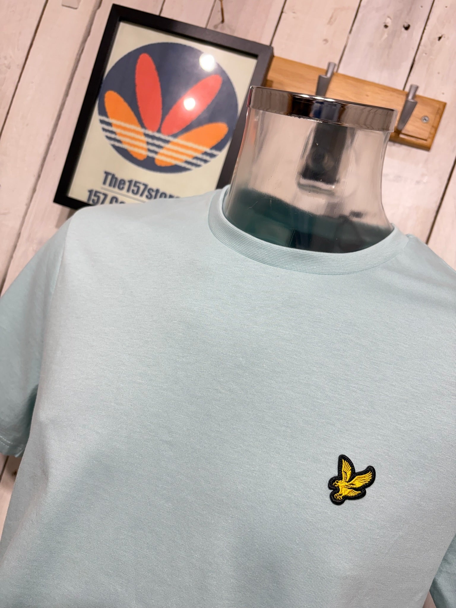 Lyle & Scott Crew Tee - Future Blue - Image 2