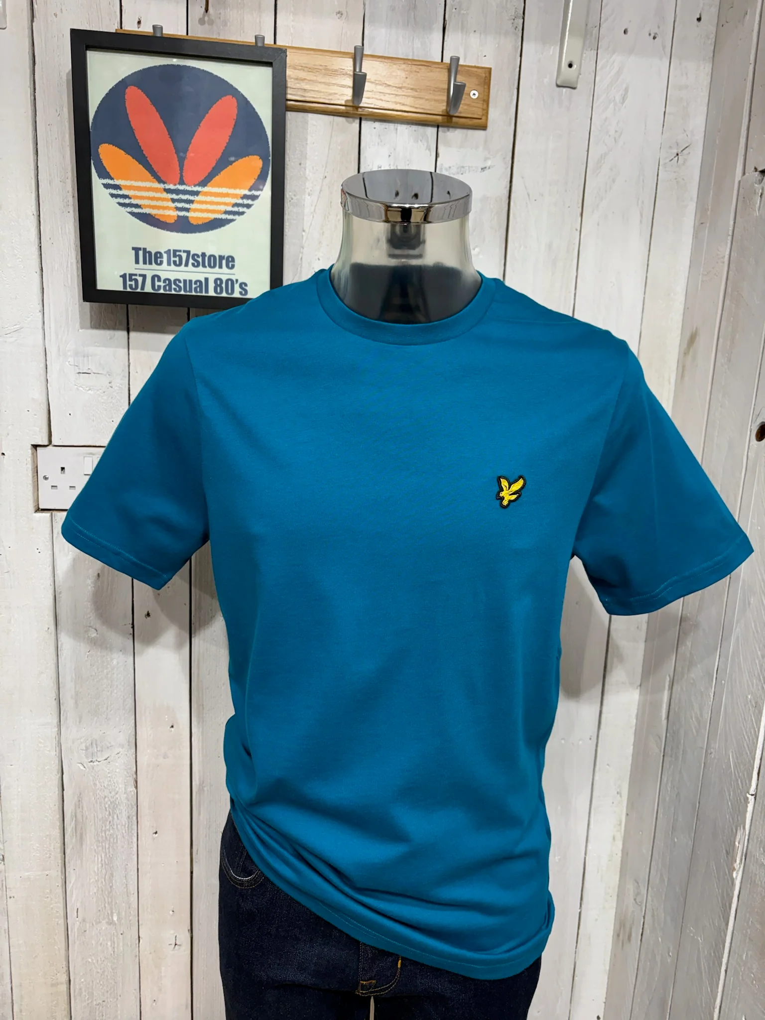 Lyle & Scott Crew Tee - Lagoon