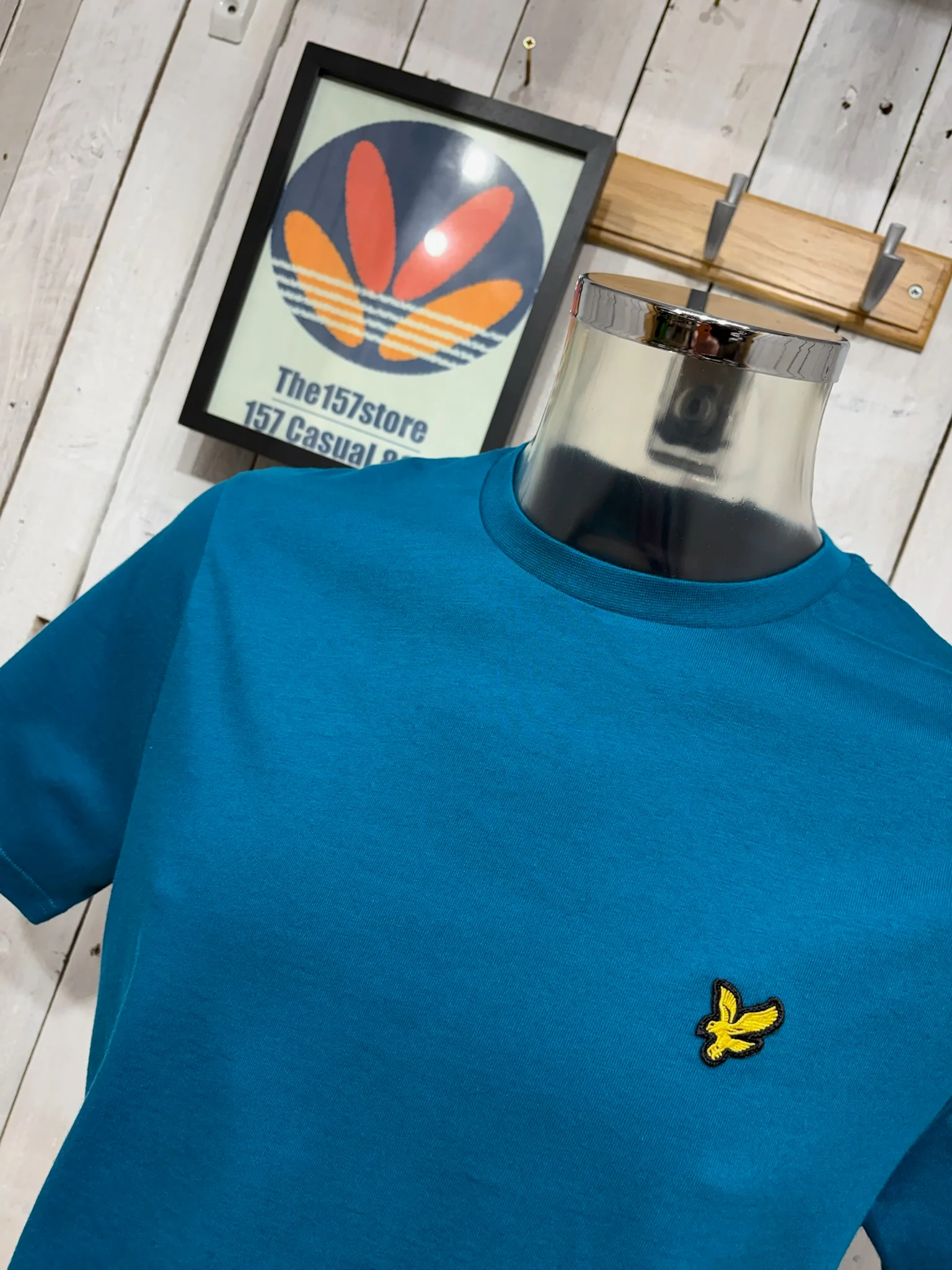 Lyle & Scott Crew Tee - Lagoon - Image 2