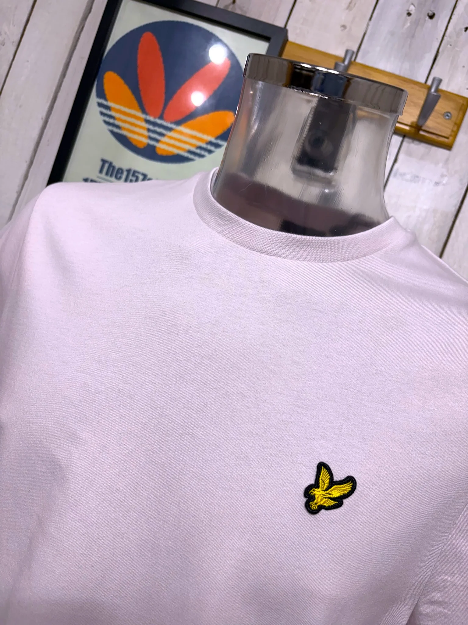 Lyle & Scott Crew Tee - Mist Lilac - Image 2