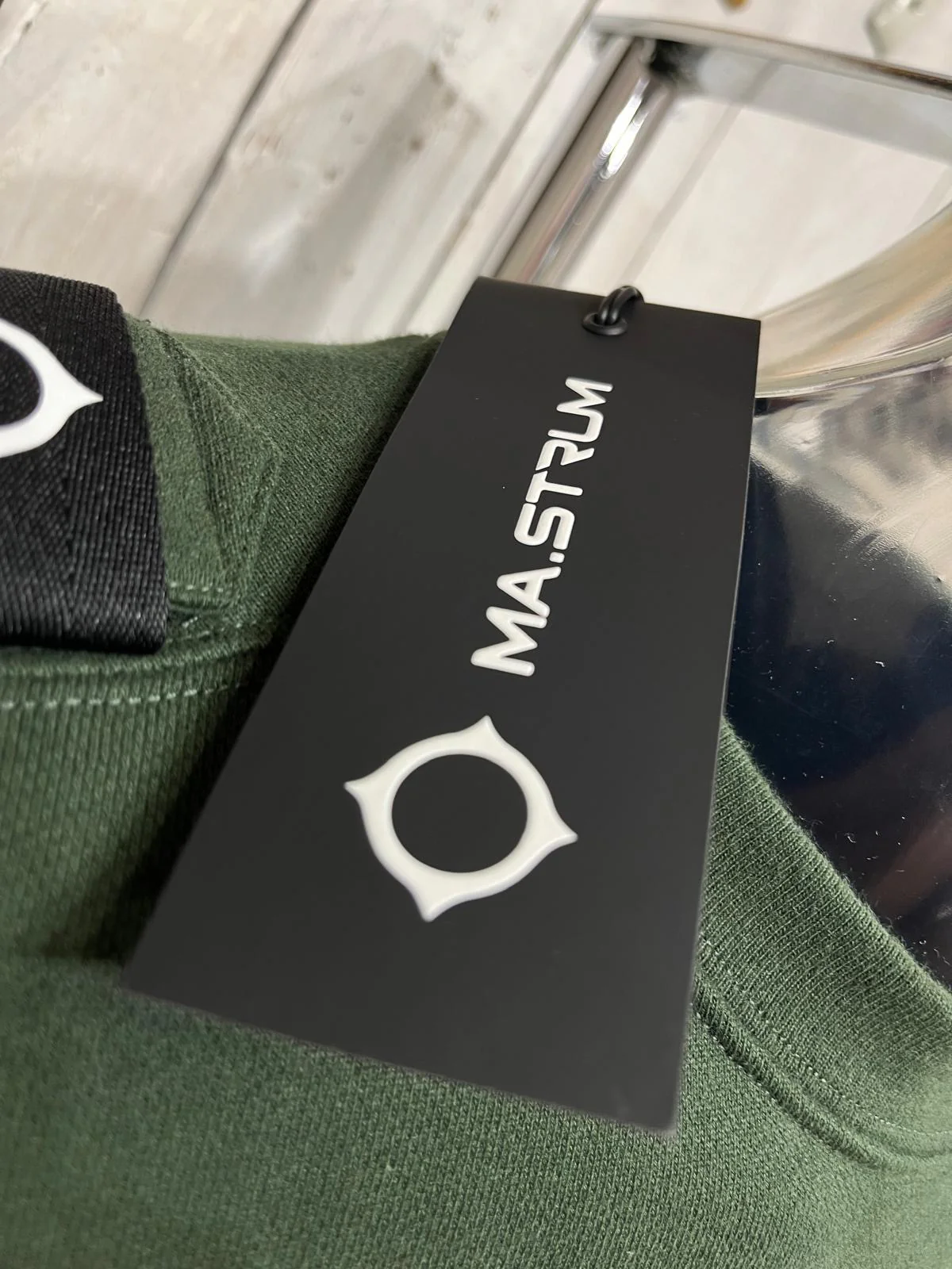 MA. STRUM Core Crew Sweat Jumper - Oil Slick - Image 3