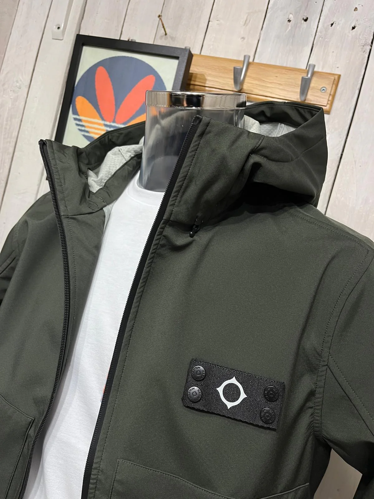 MA. STRUM Infantry Softshell Jacket - Oil Slick - Image 4